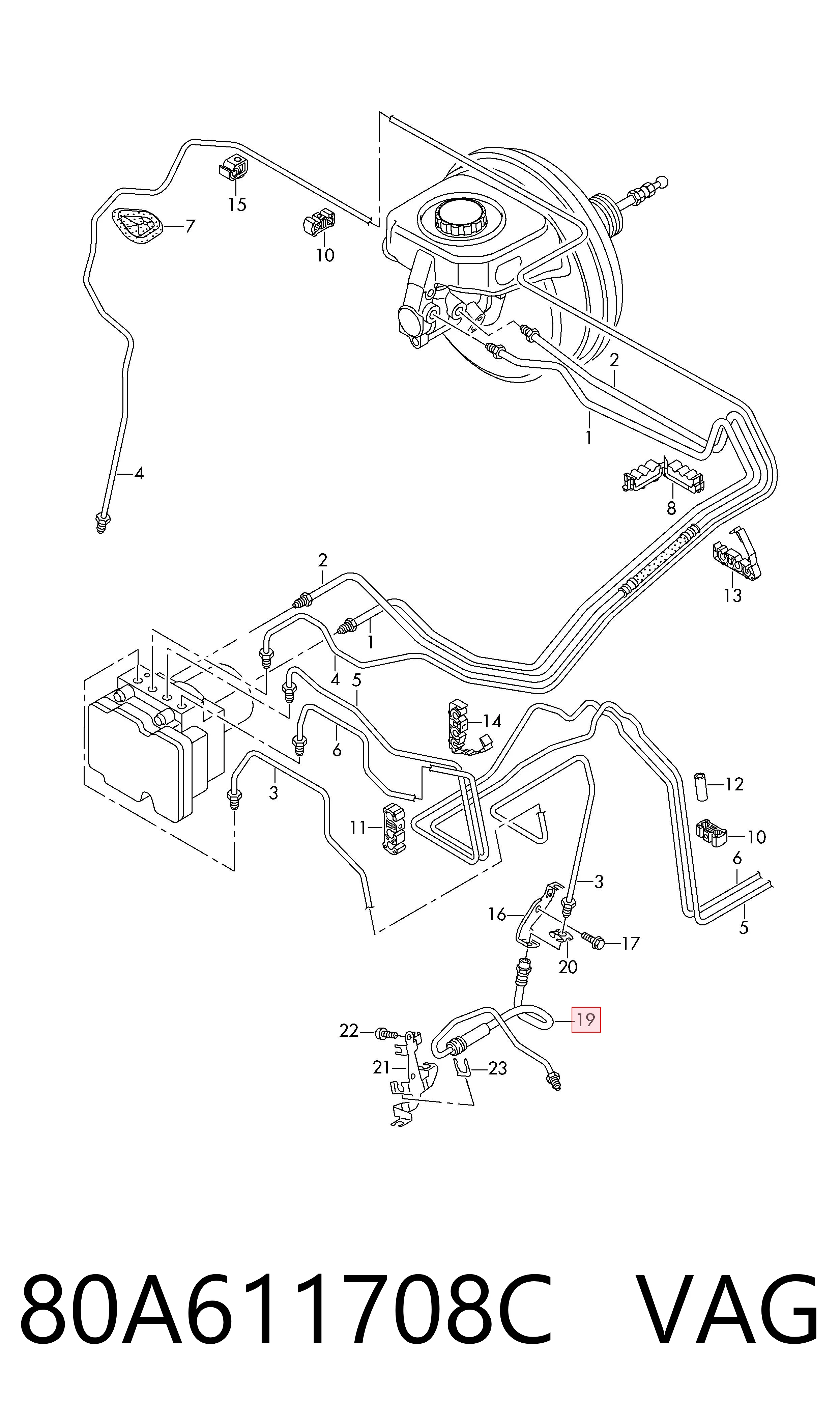 80A611708C VAG
