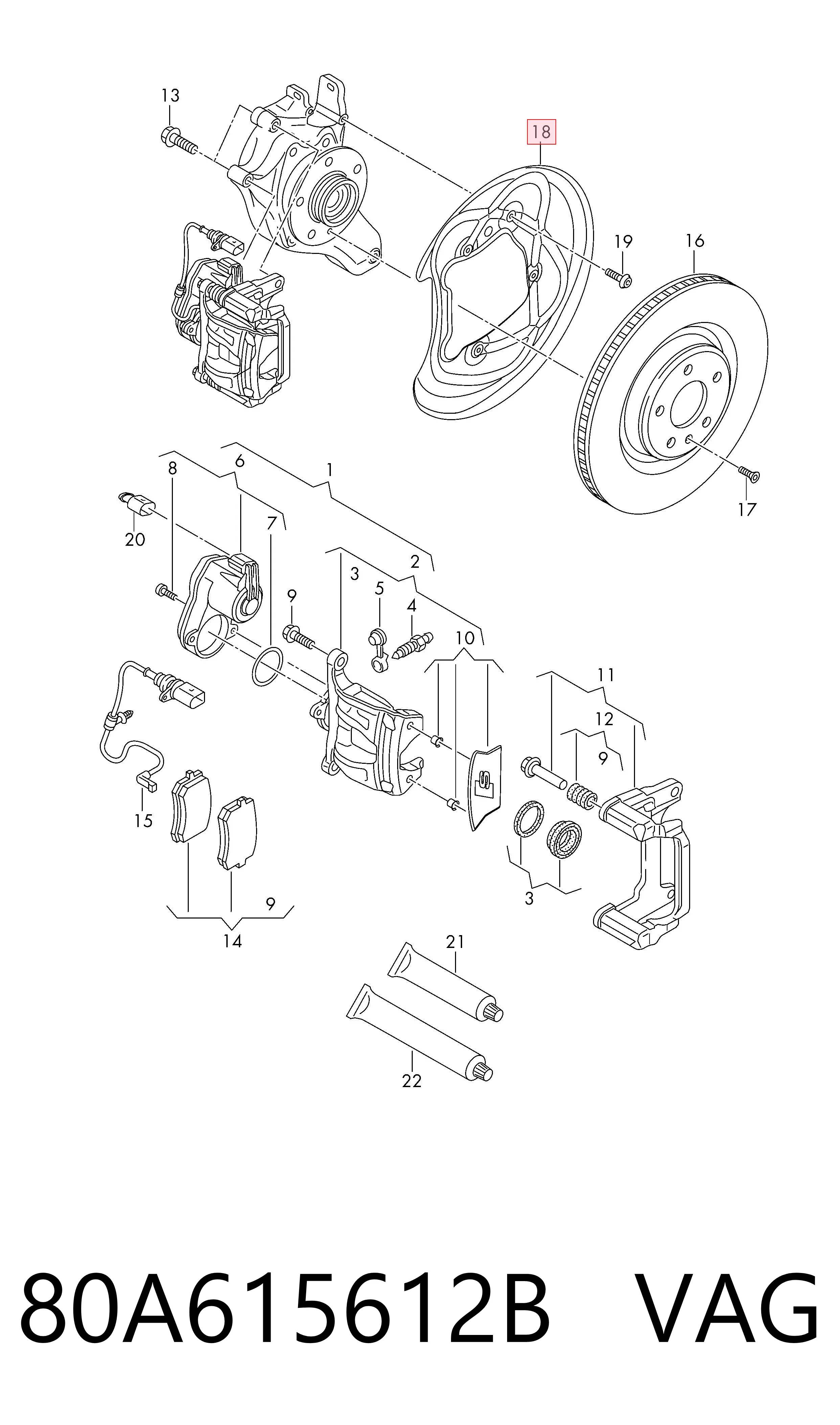 80A615612B VAG