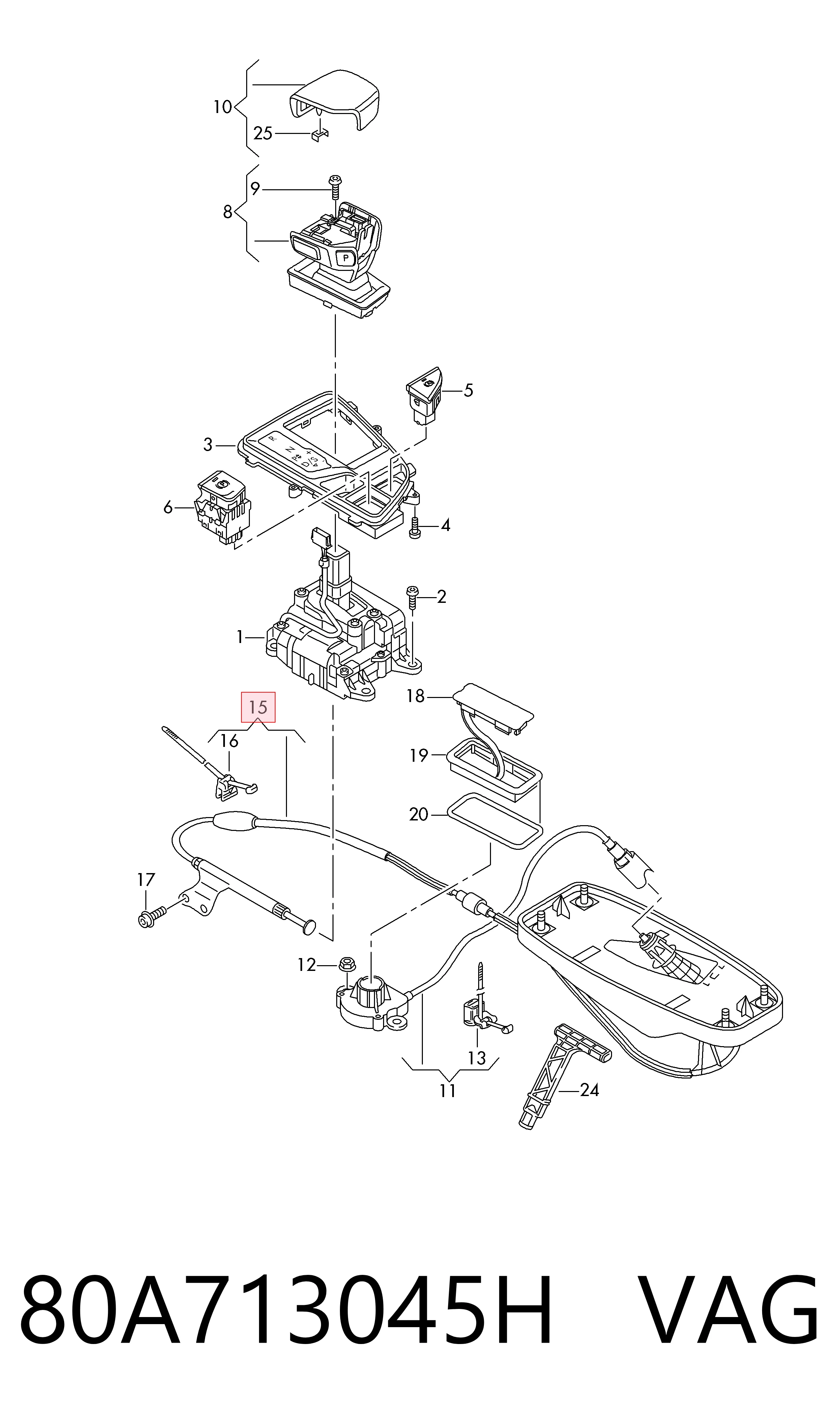 80A713045H VAG