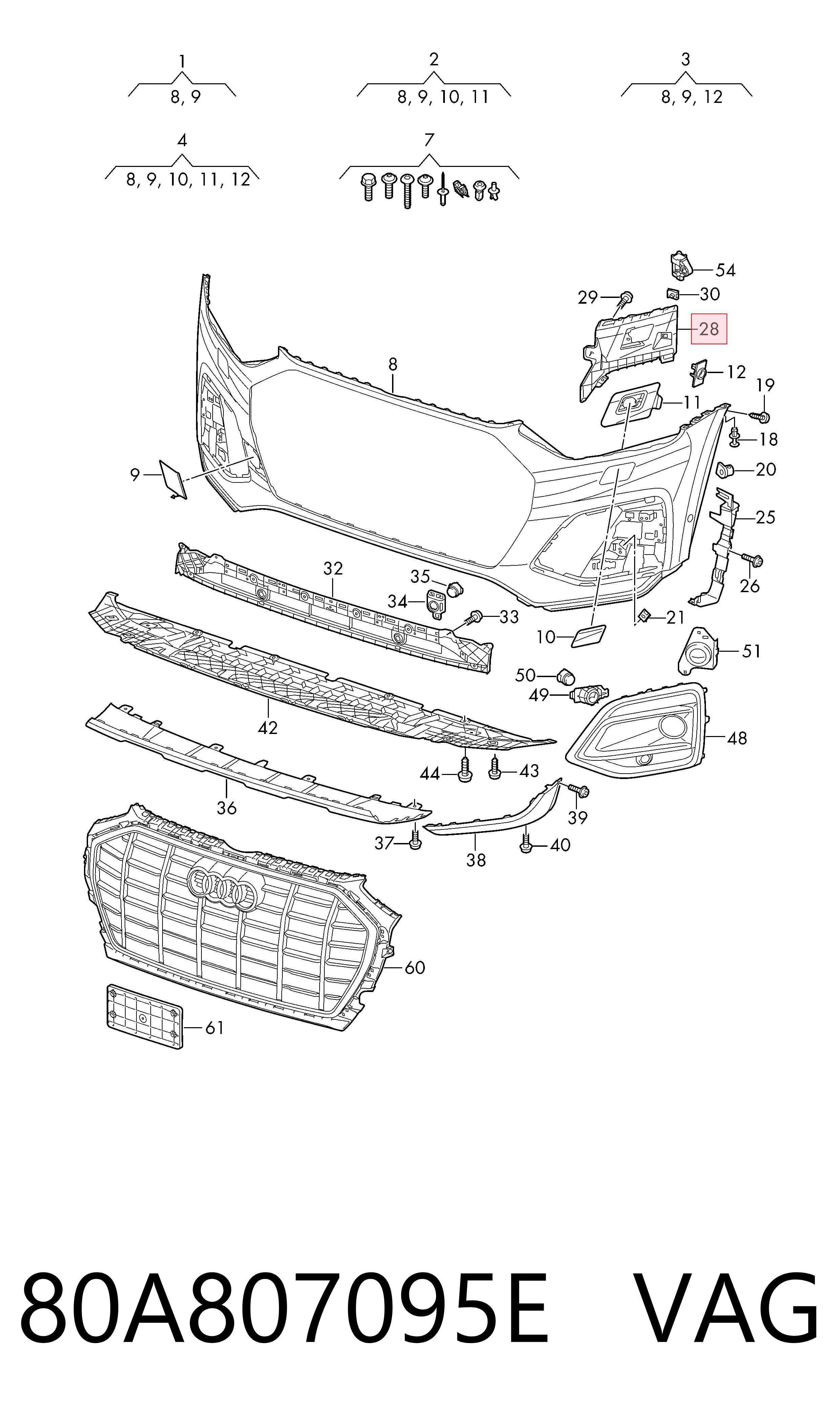 80A807095E VAG