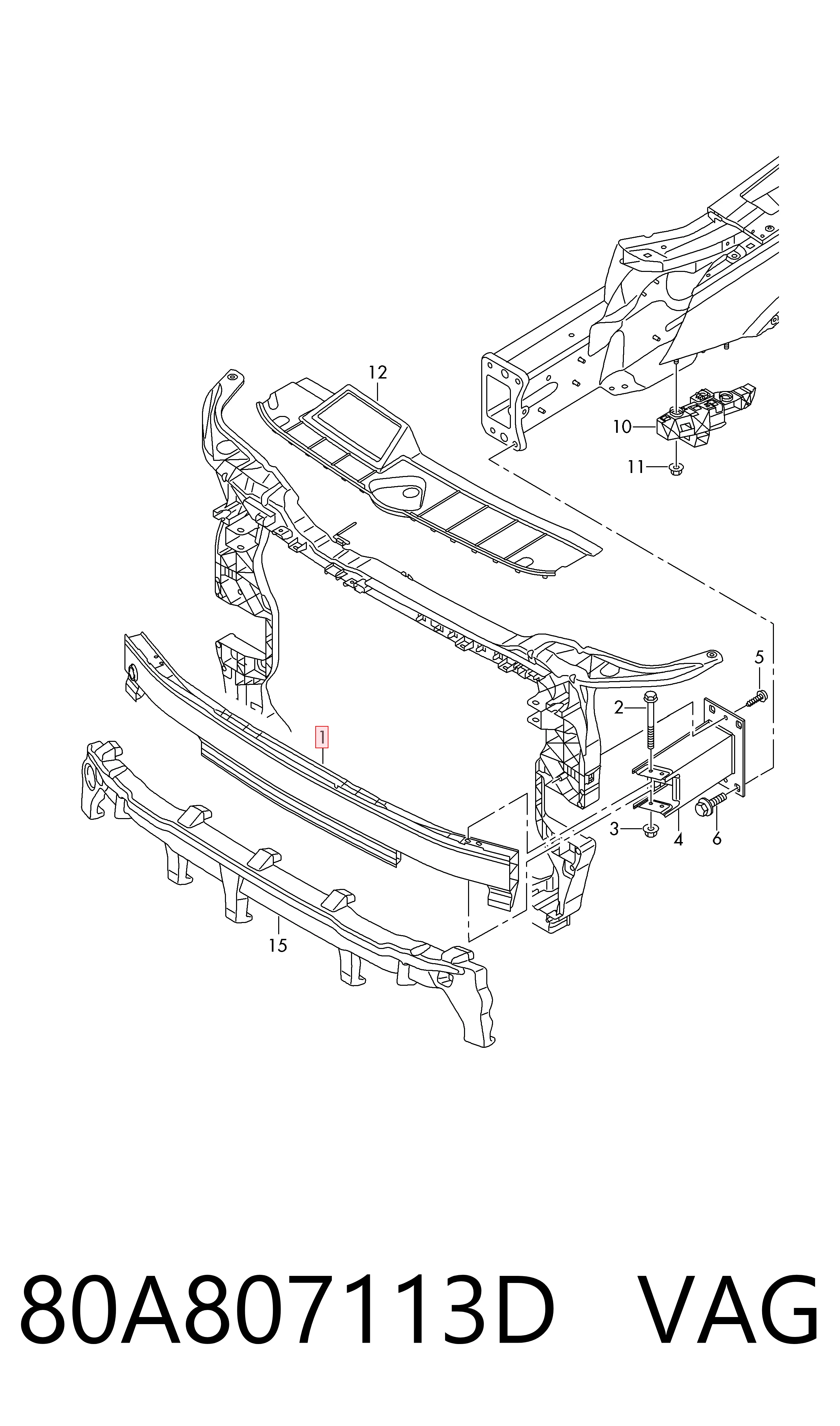 80A807113D VAG