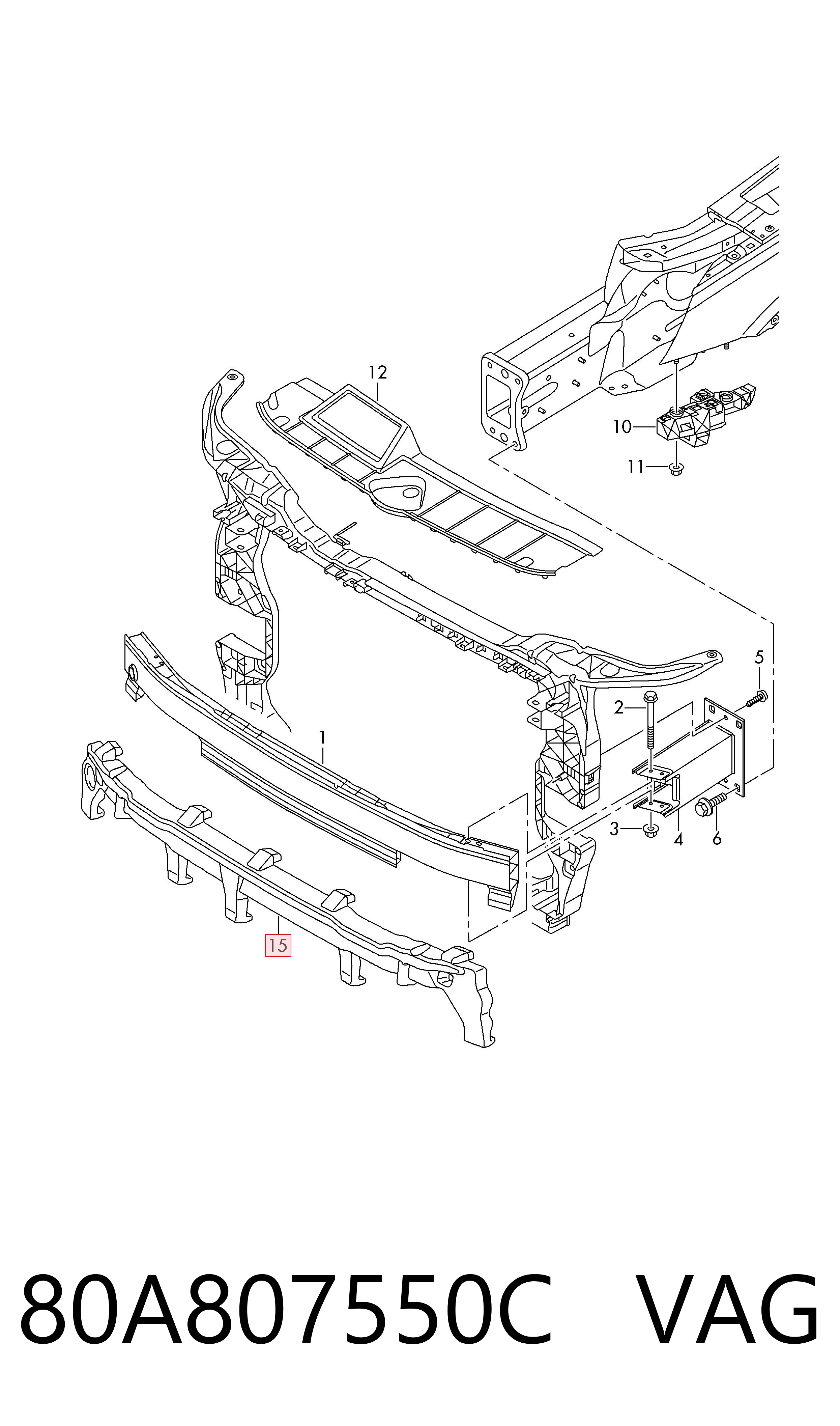 80A807550C VAG