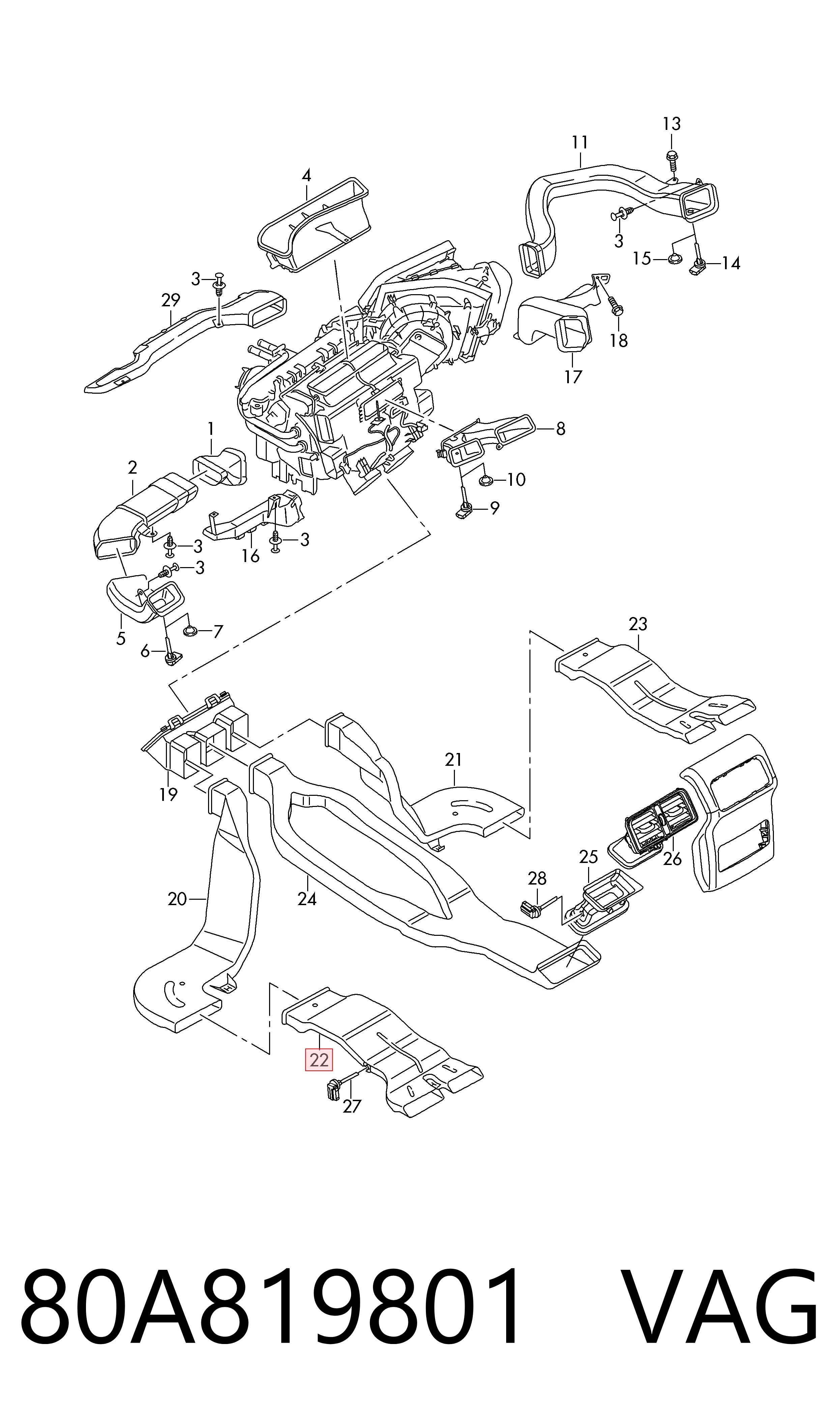 80A819801 VAG