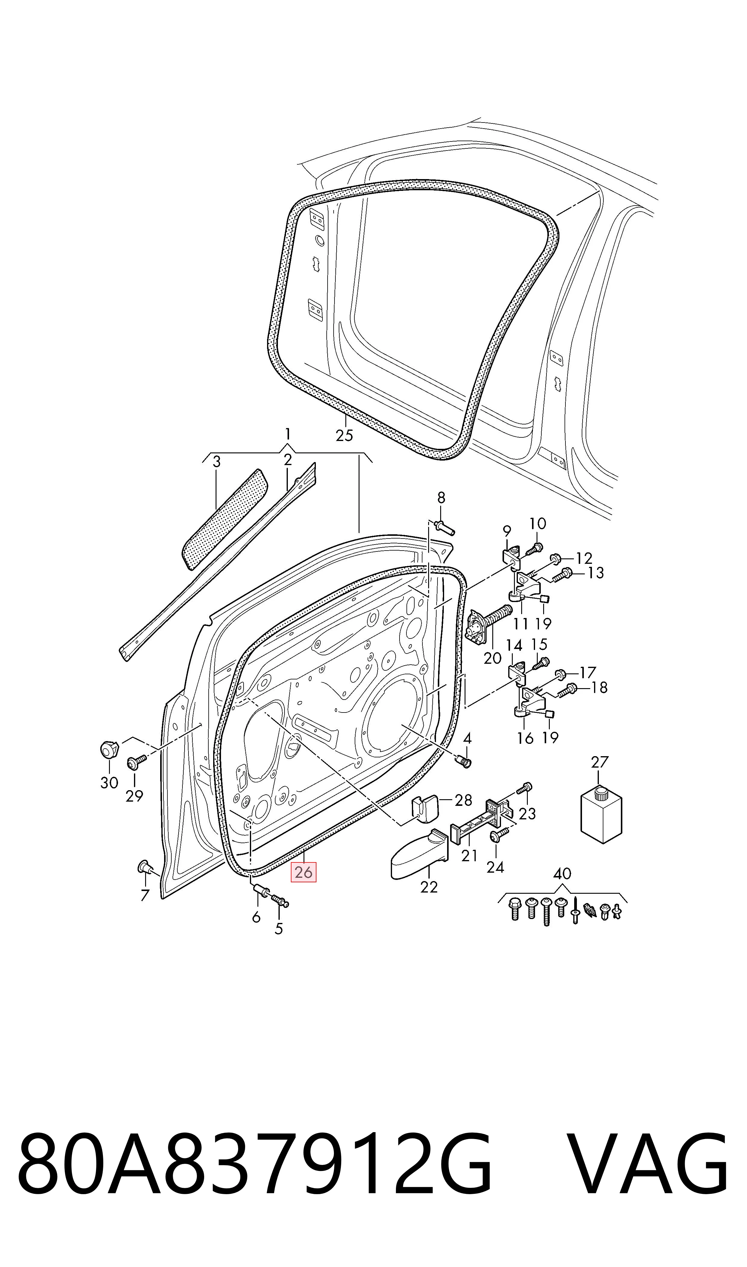 80A837912G VAG