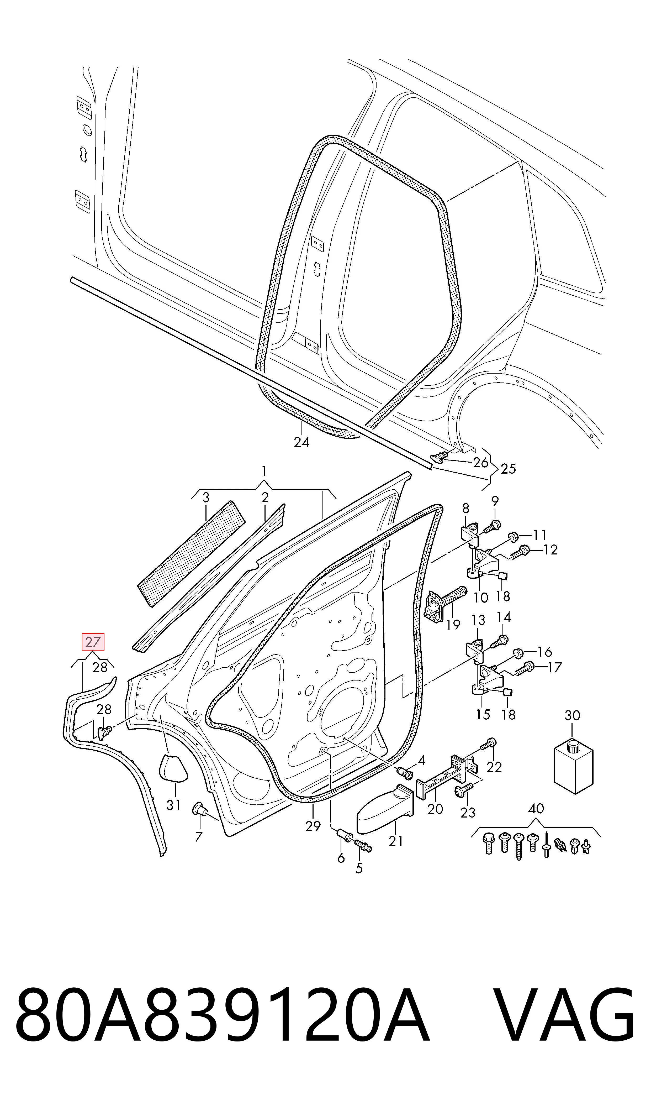 80A839120A VAG