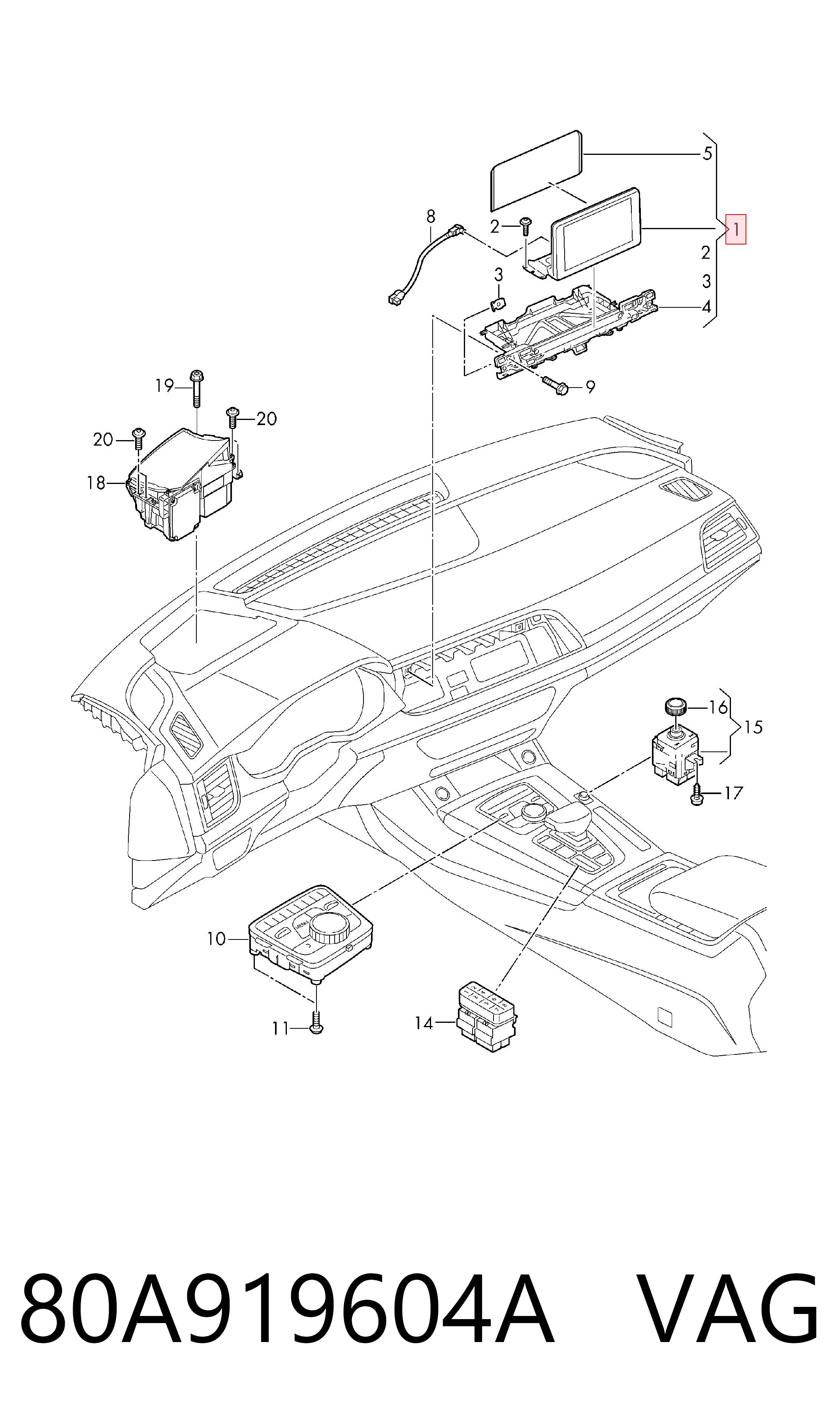 80A919604A VAG