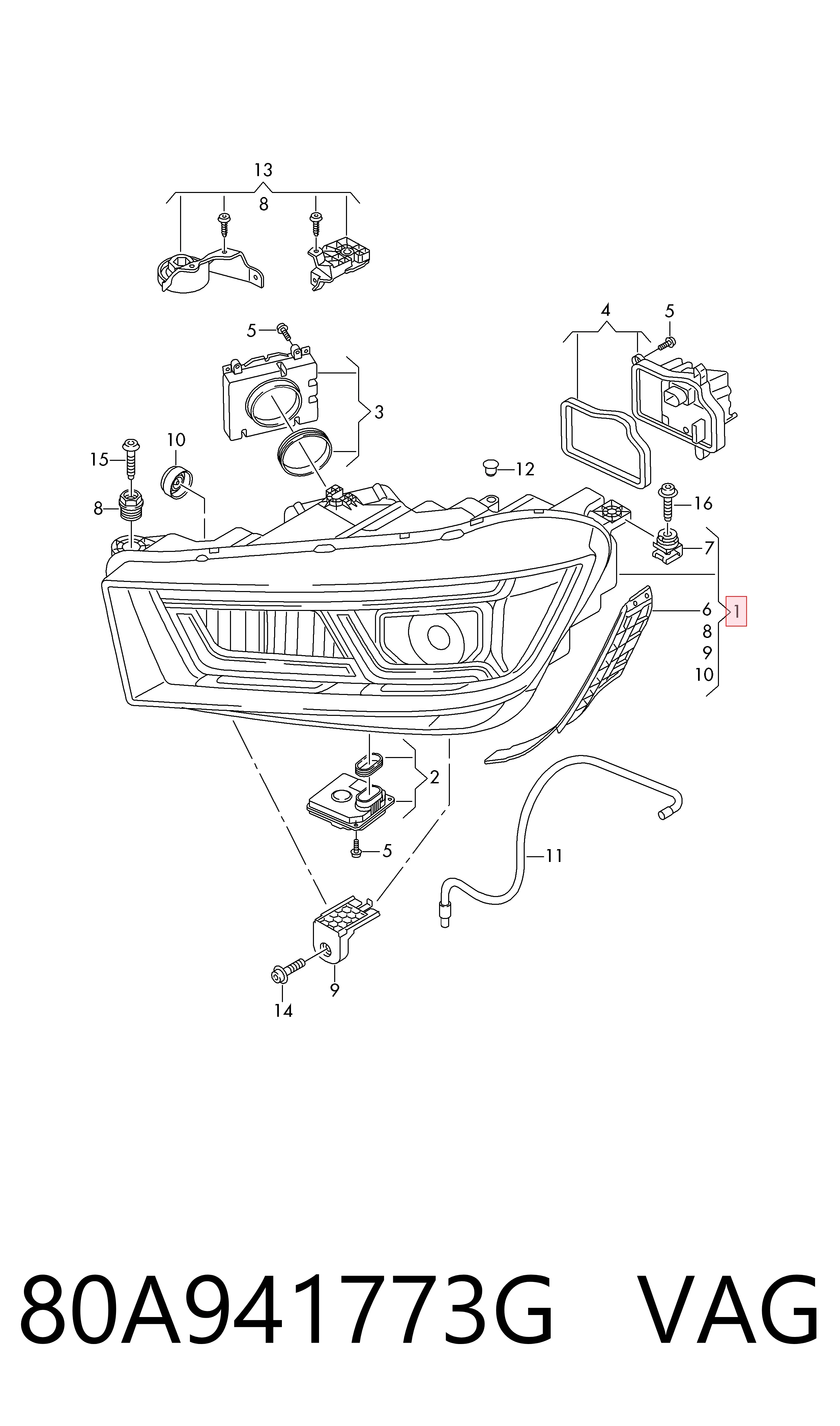 80A941773G VAG