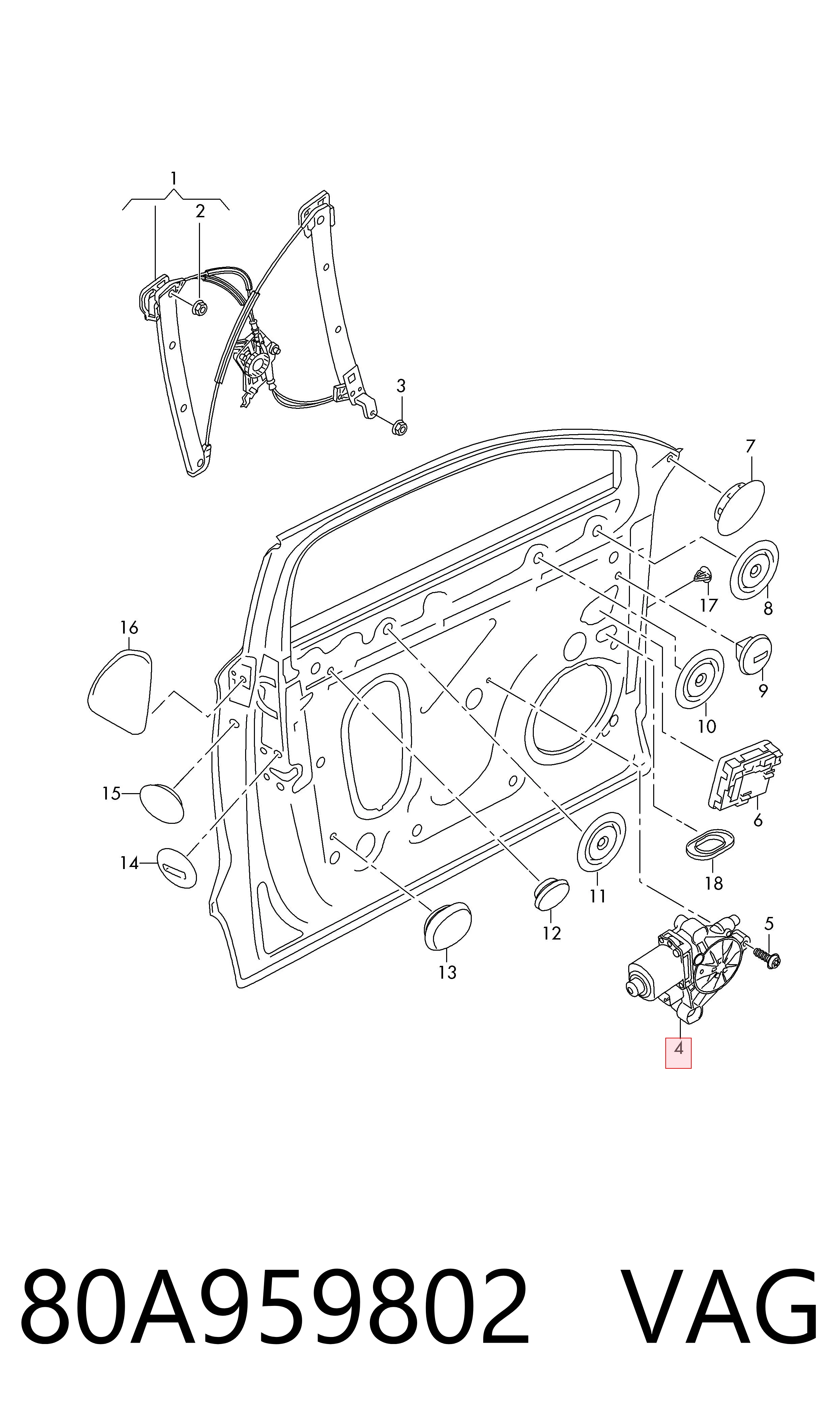 80A959802 VAG