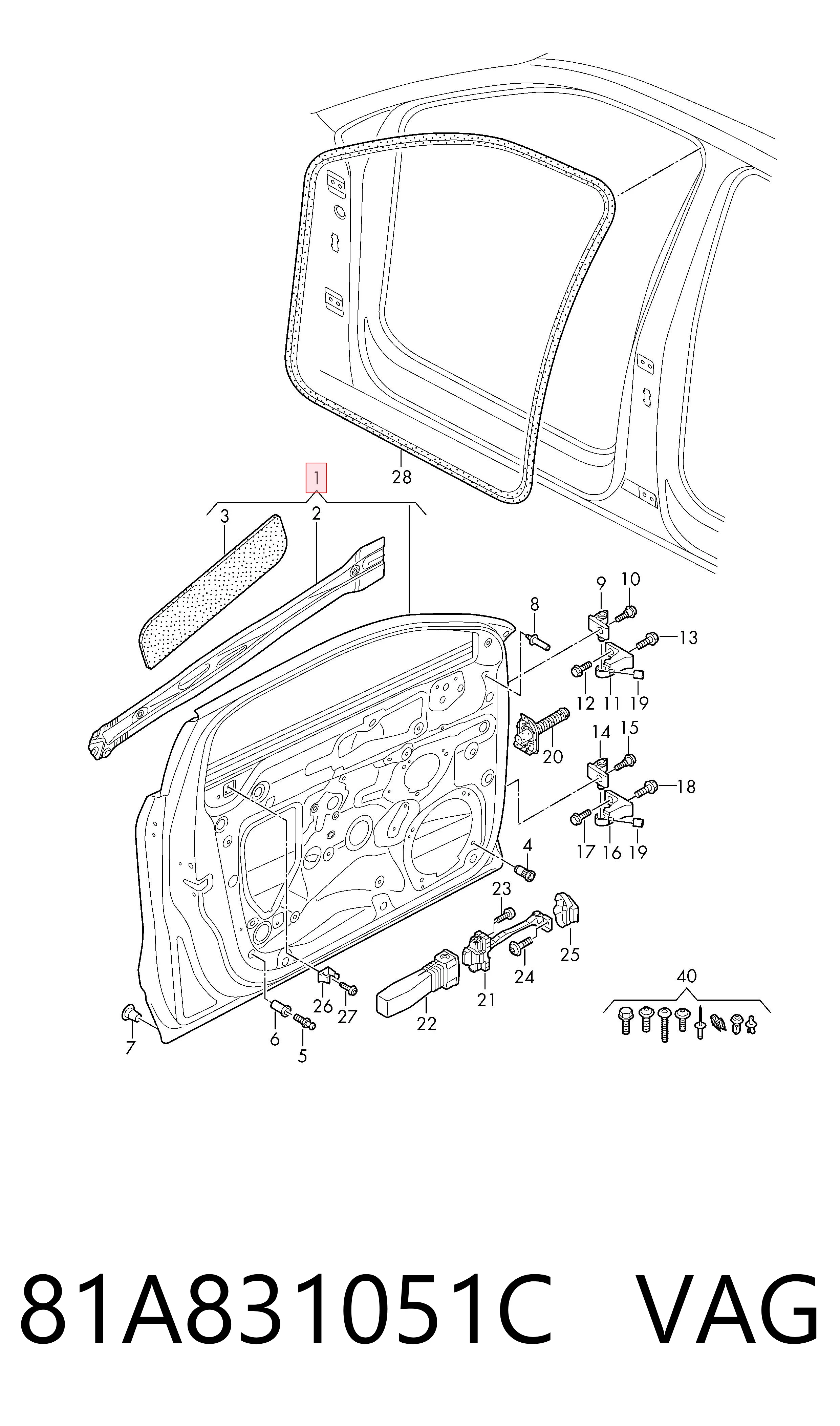 81A831051C VAG