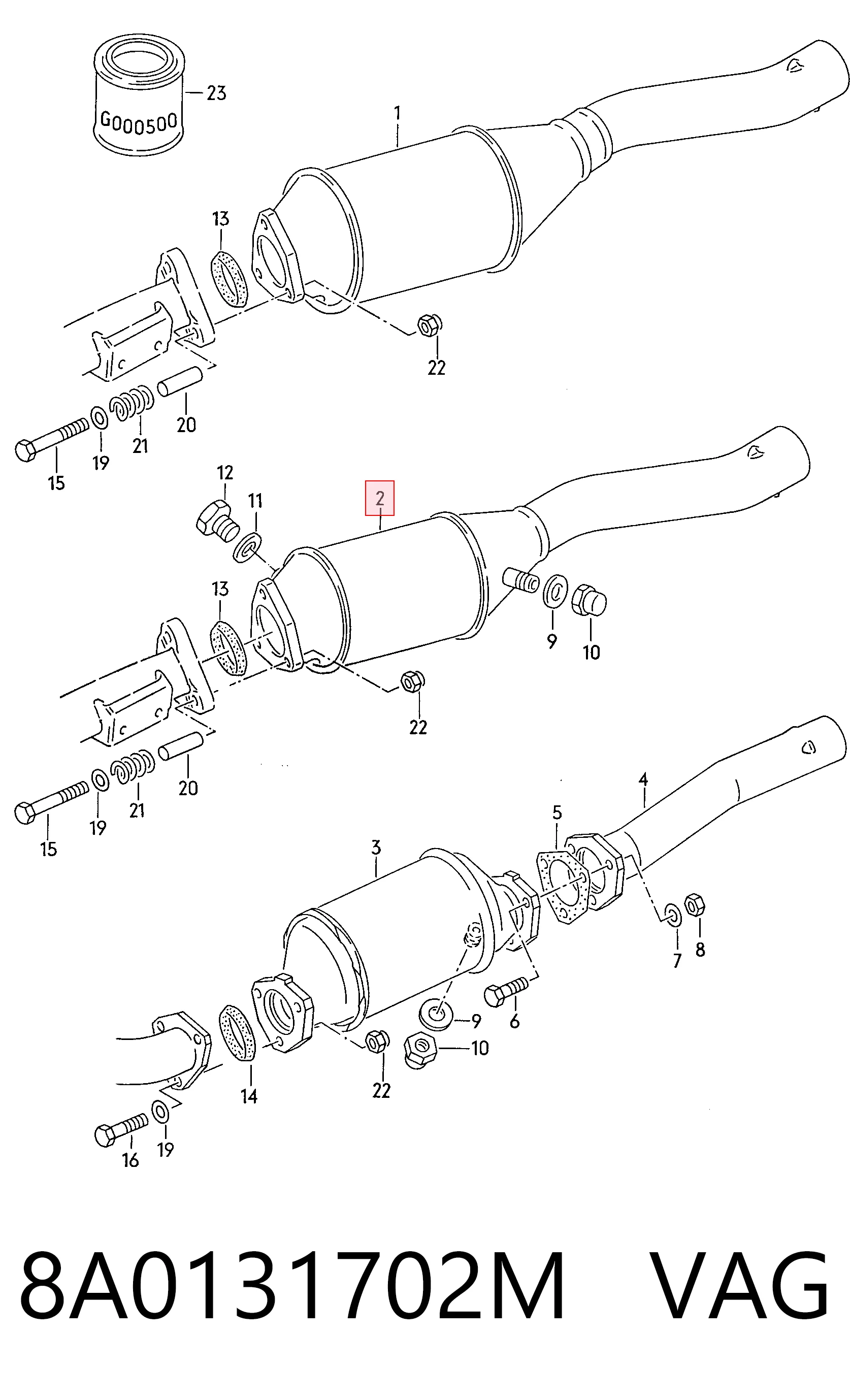 8A0131702M VAG