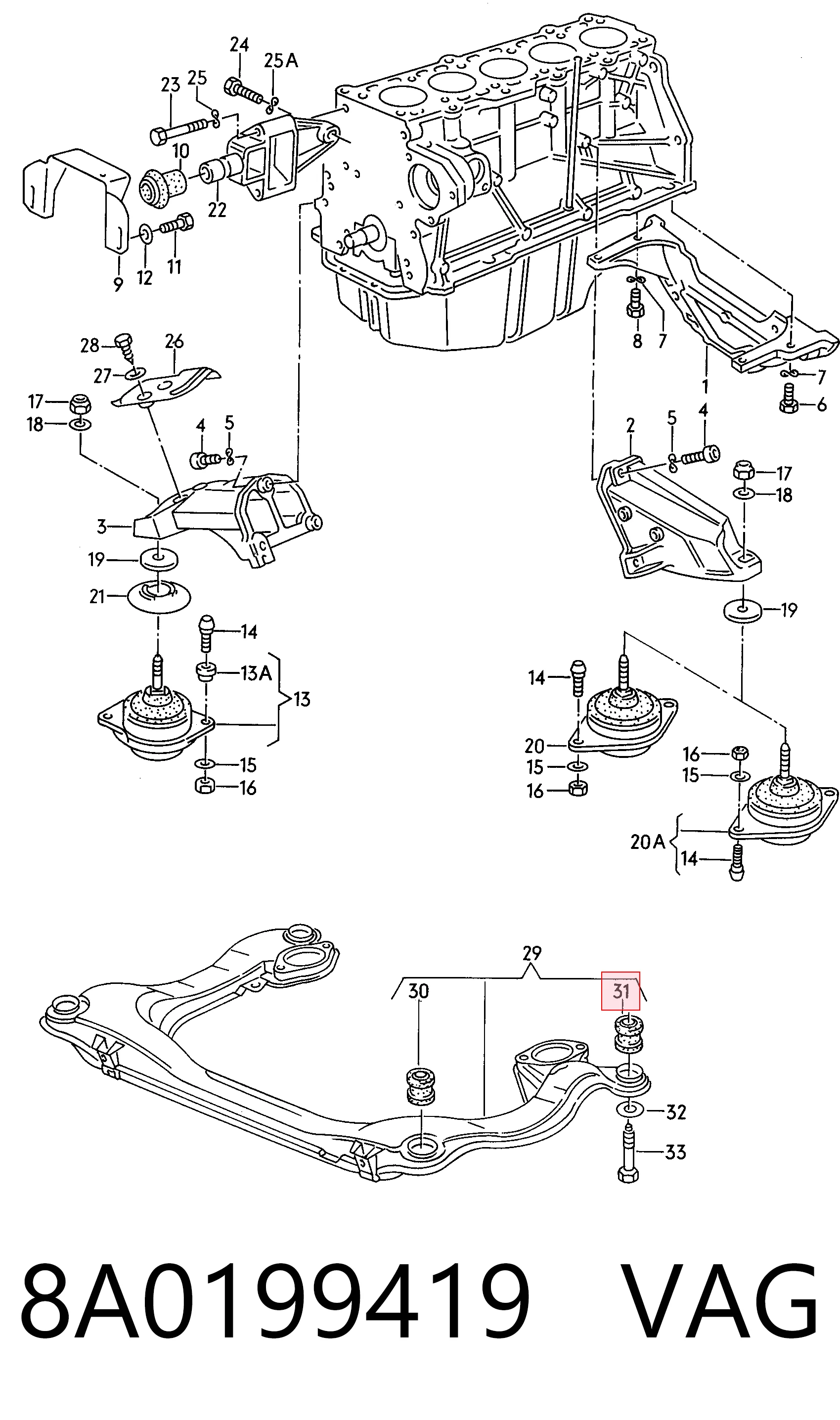 8A0199419 VAG