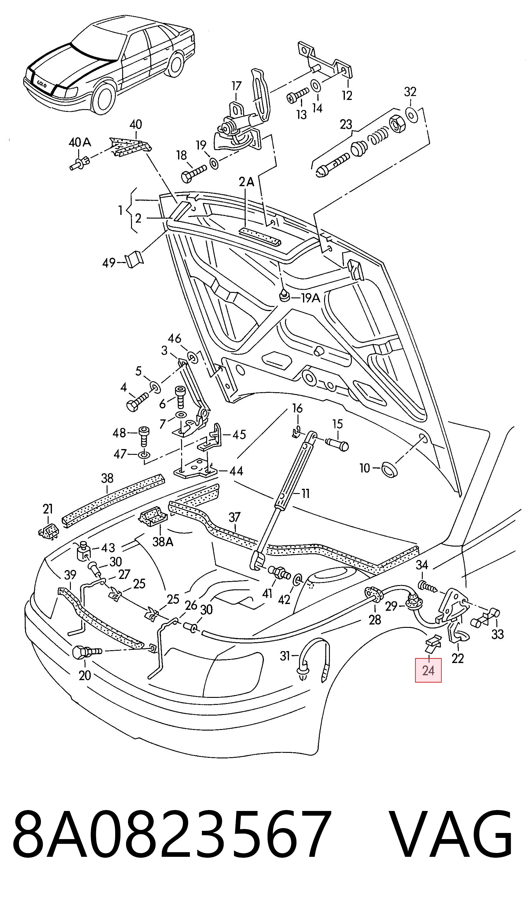 8A0823567 VAG 