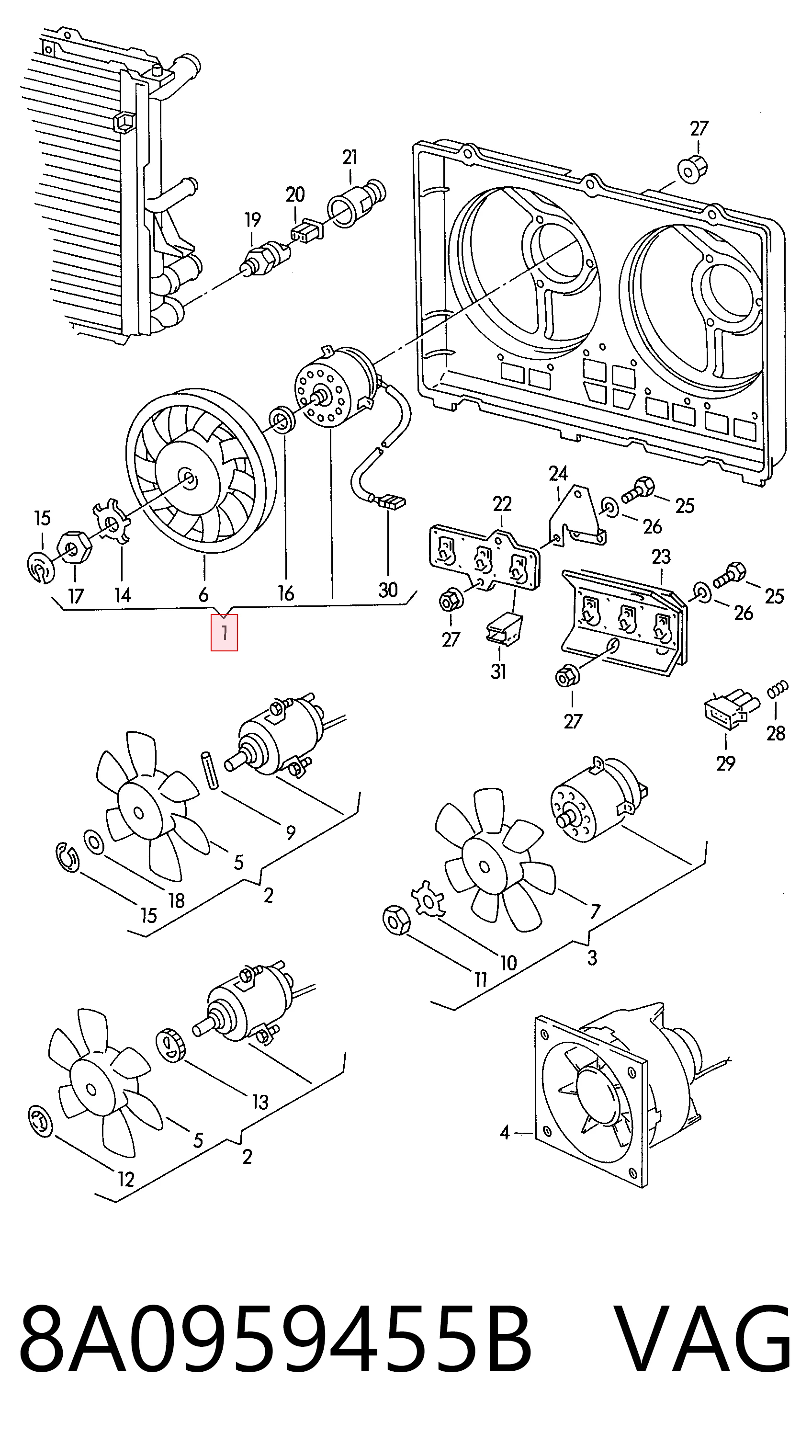 8A0959455B VAG