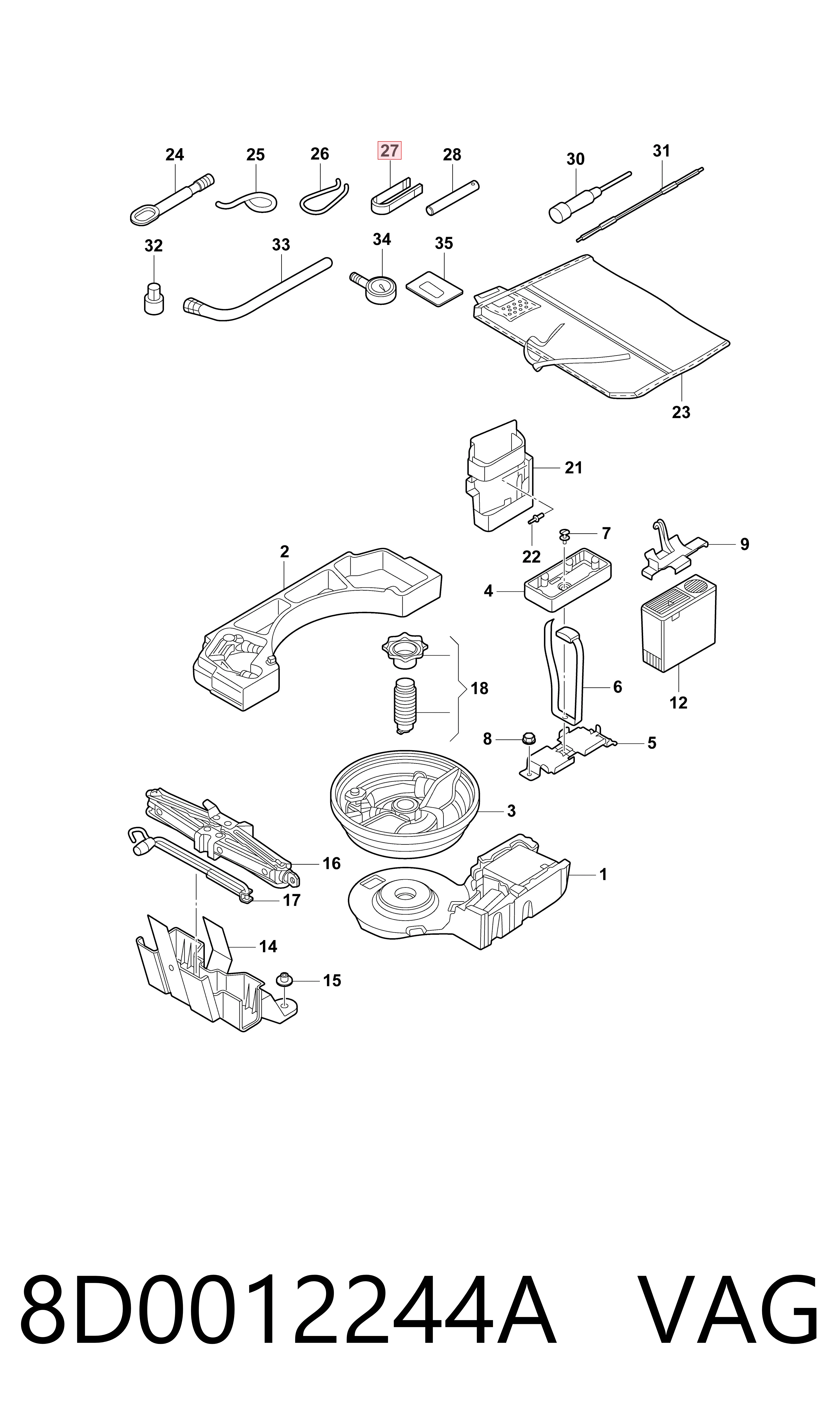 Coberta de disco de roda VAG 8D0012244A preço, a partir de 4,13 USD