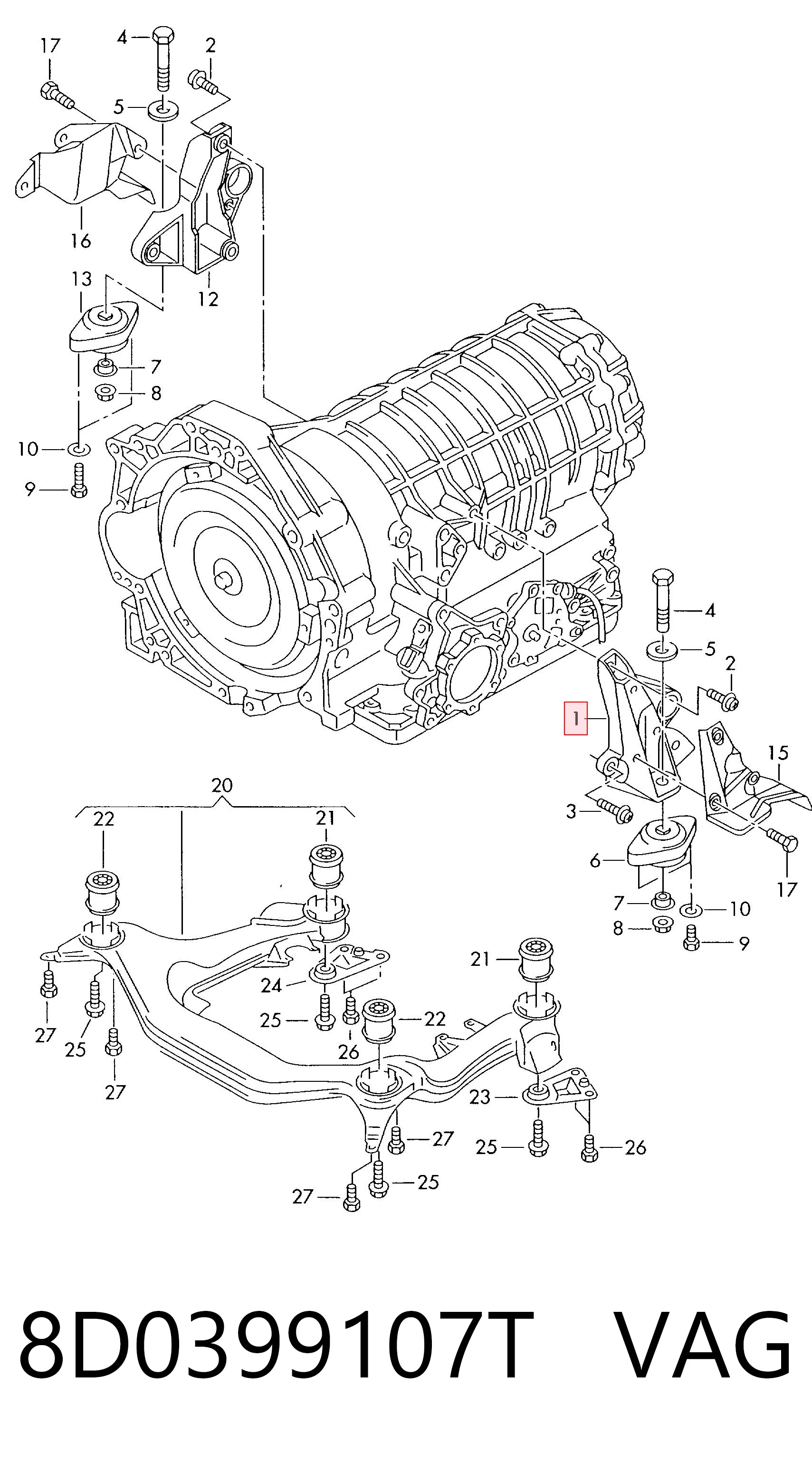 8D0399107T VAG 