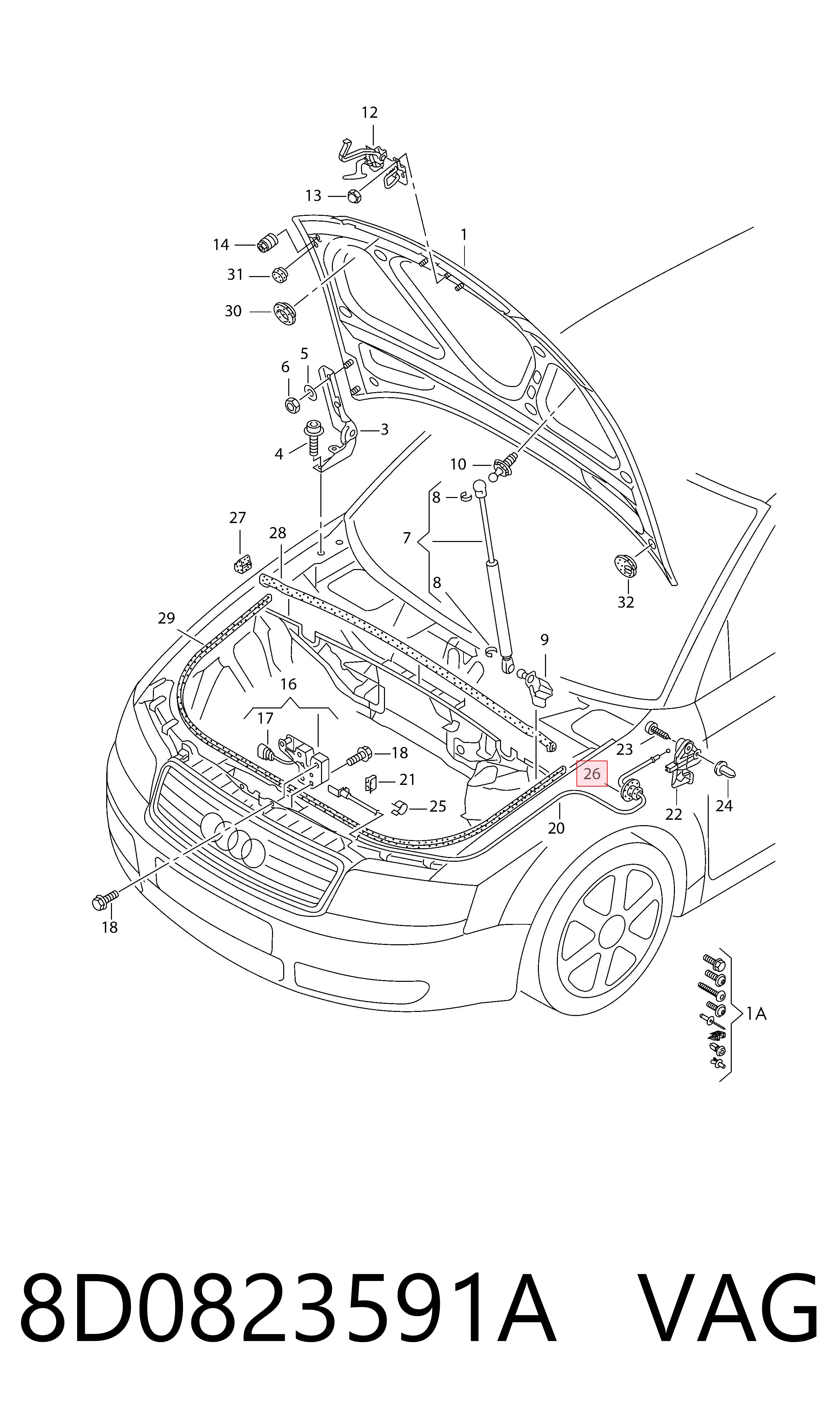 8D0823591A VAG 