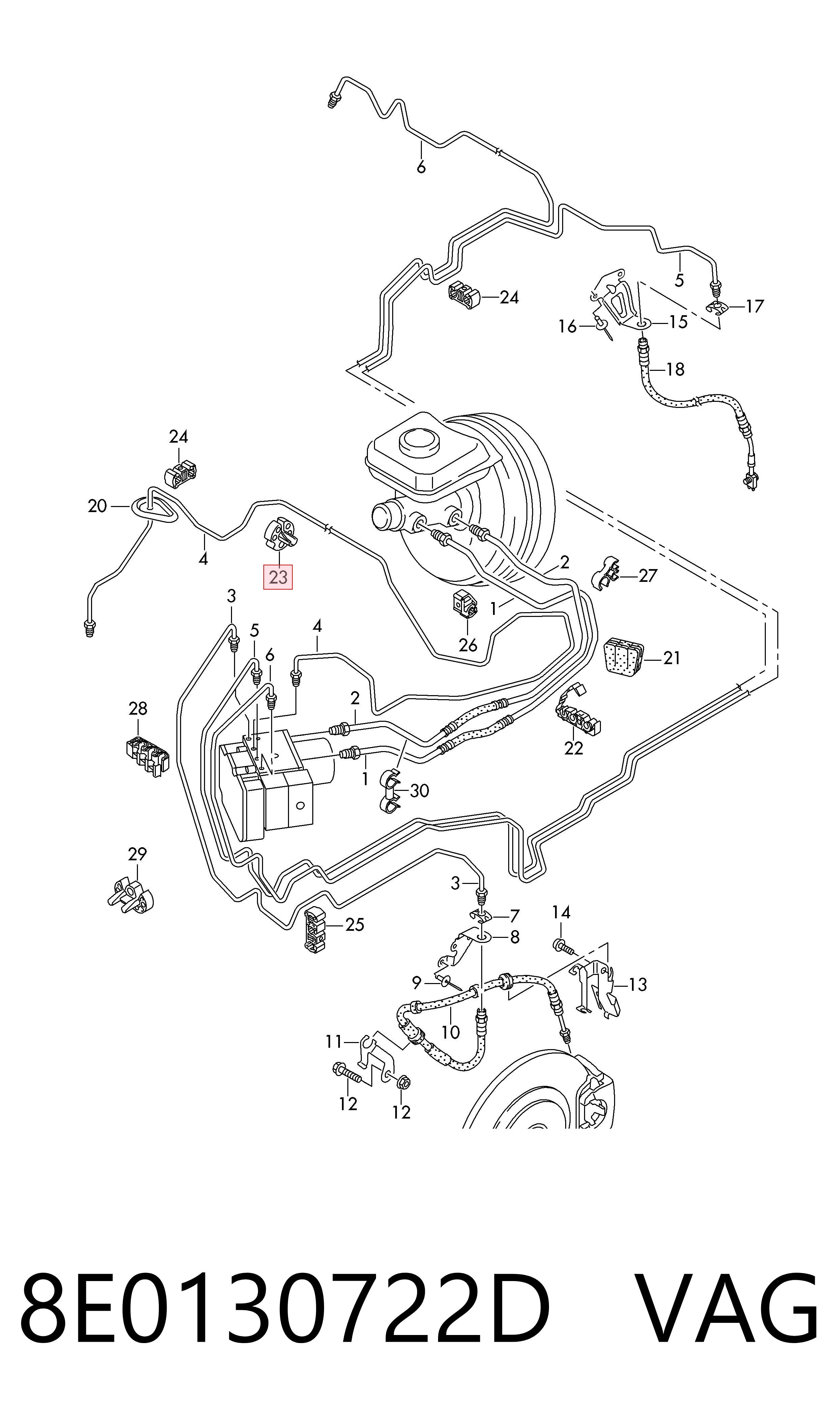 8E0130722D VAG