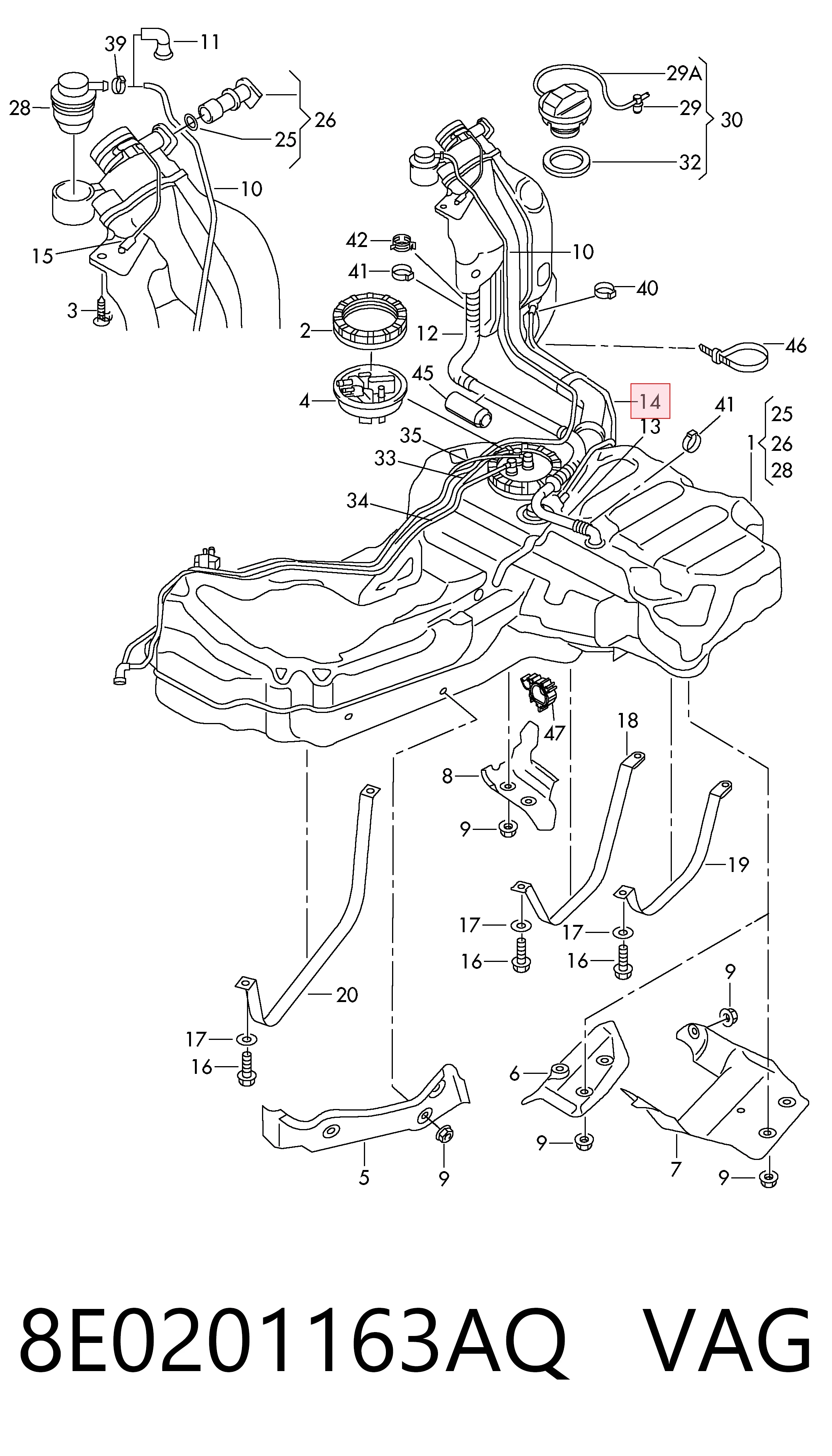 8E0201163AQ VAG