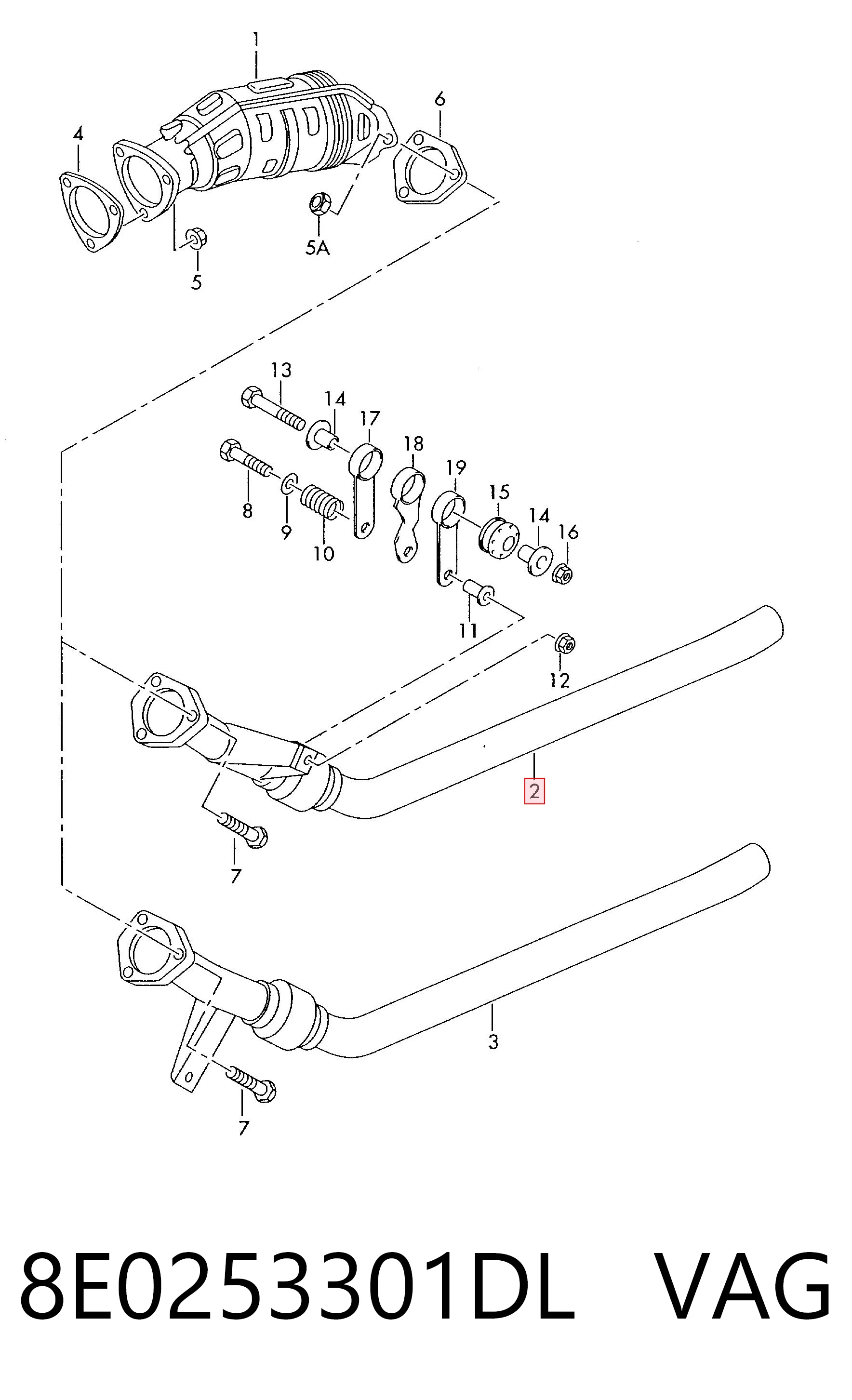 8E0253301DL VAG 