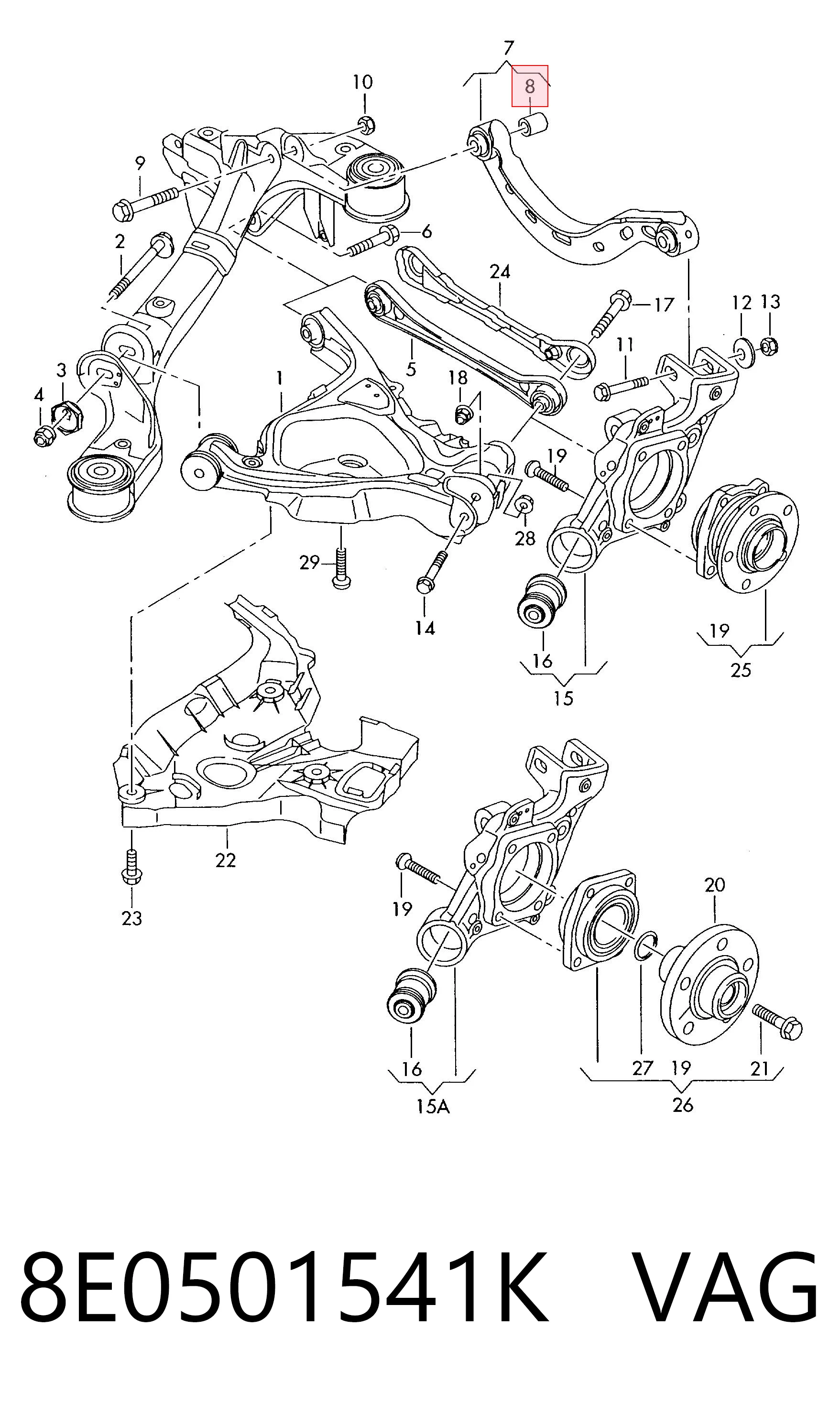 8E0501541K VAG