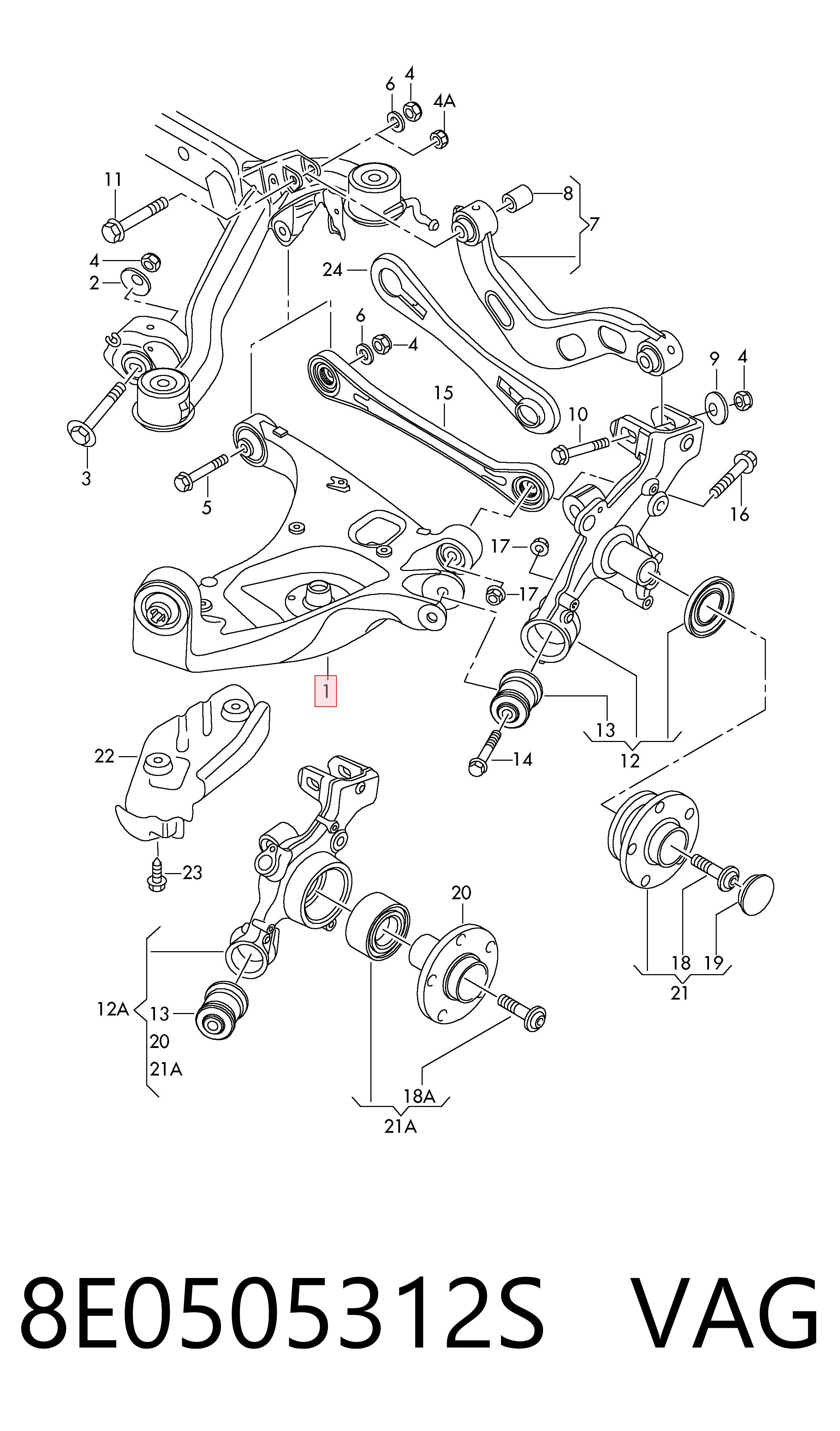 8E0505312S VAG