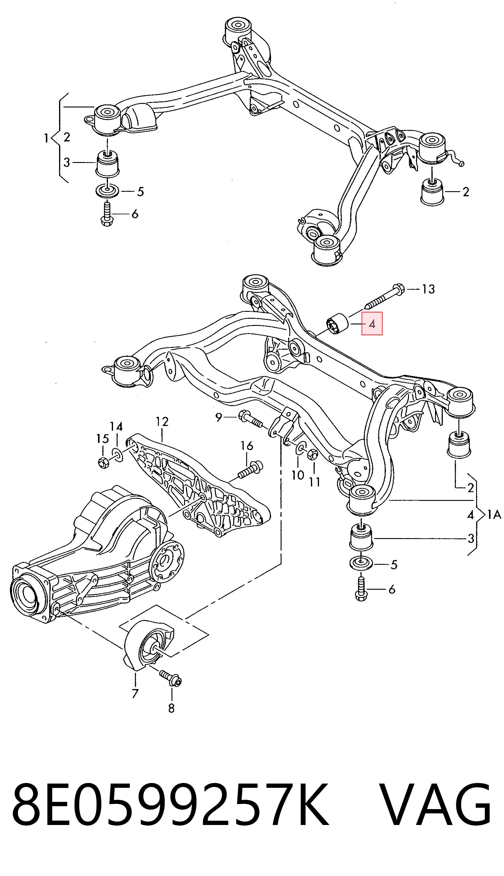 8E0599257K VAG