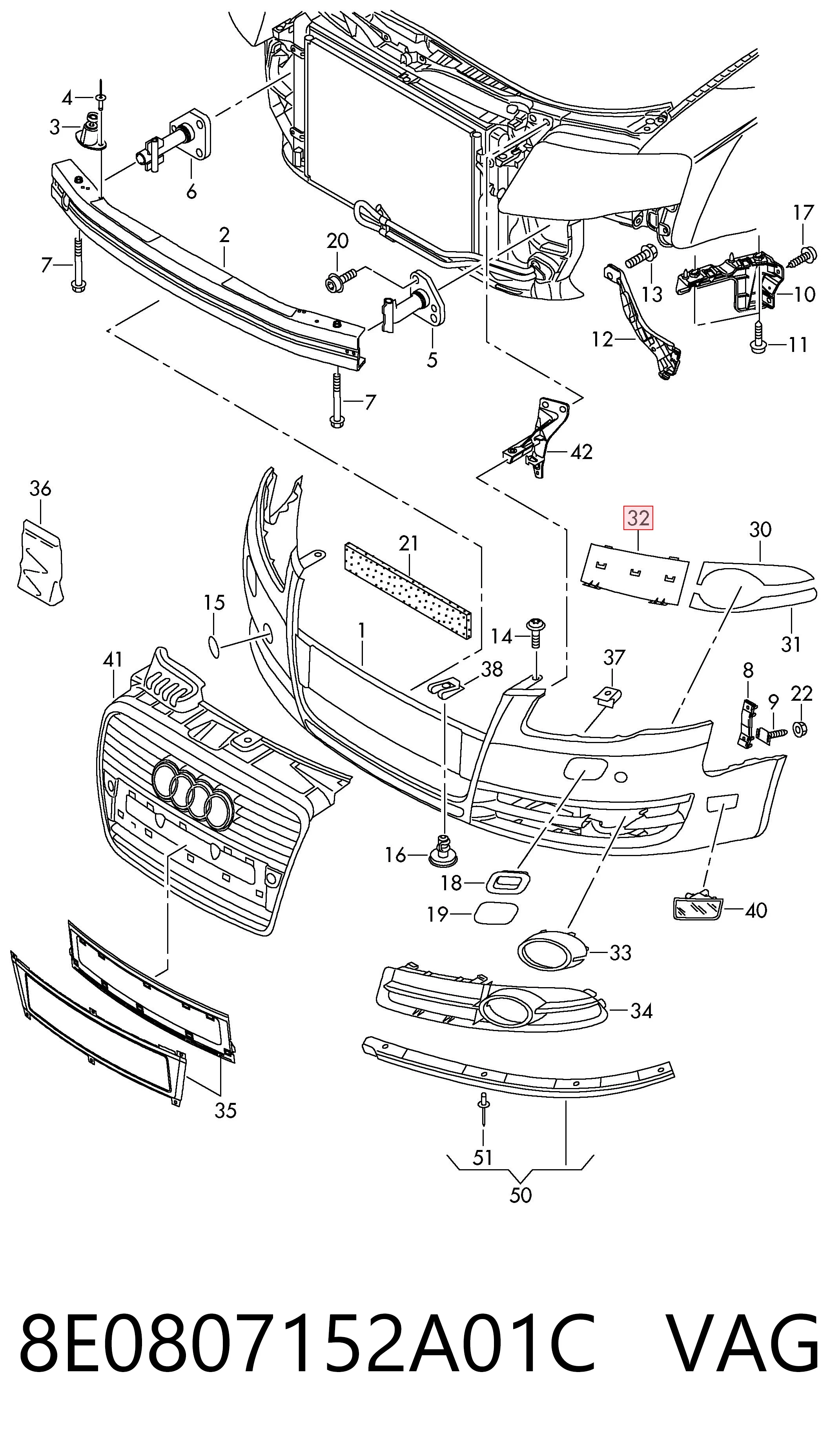 8E0807152A01C VAG