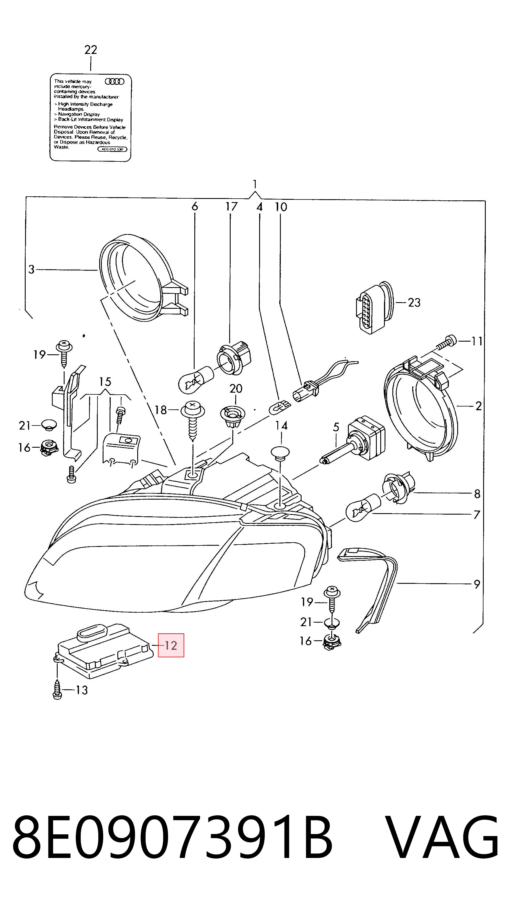 8E0907391B VAG