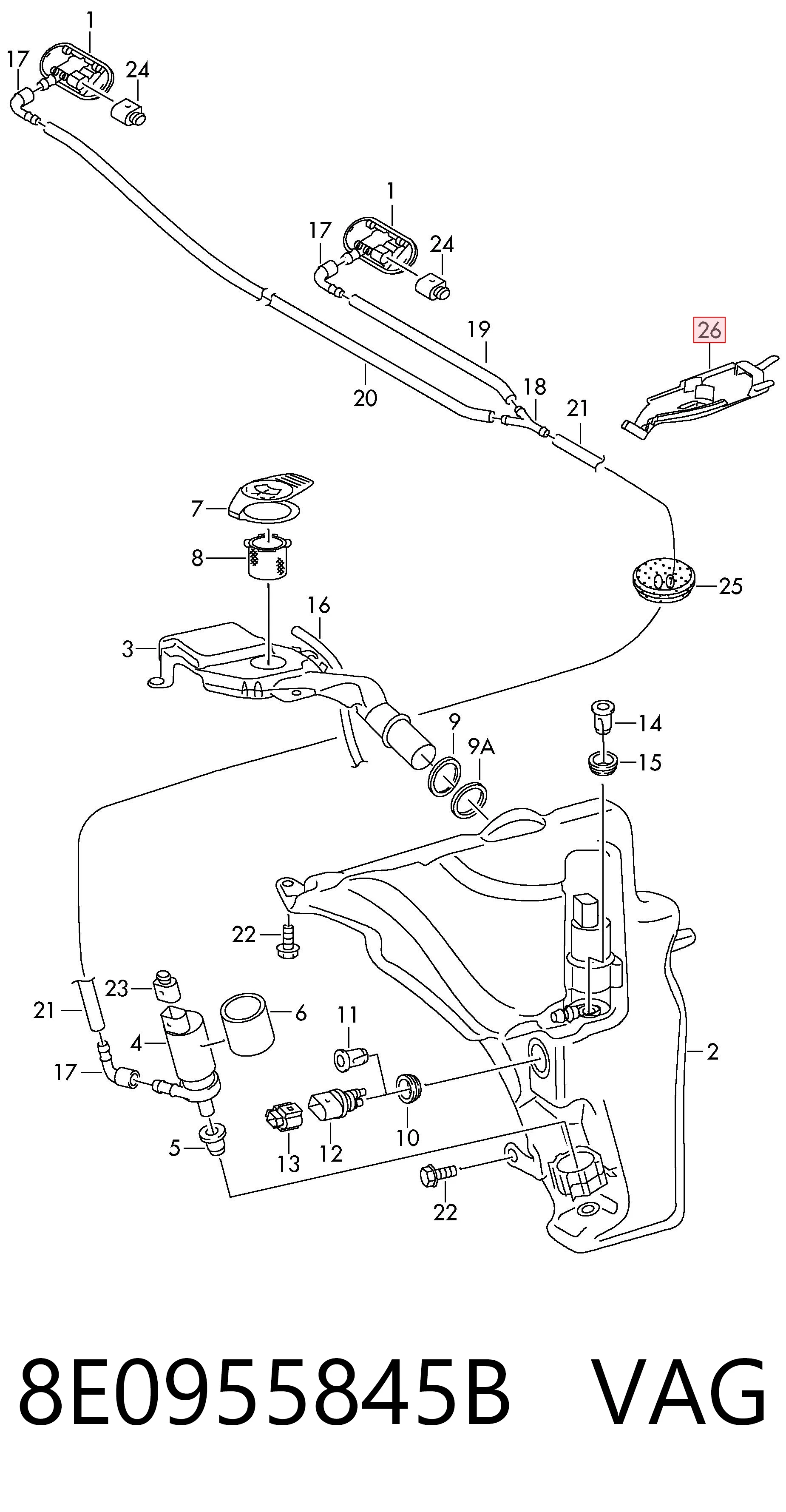 8E0955845B VAG 