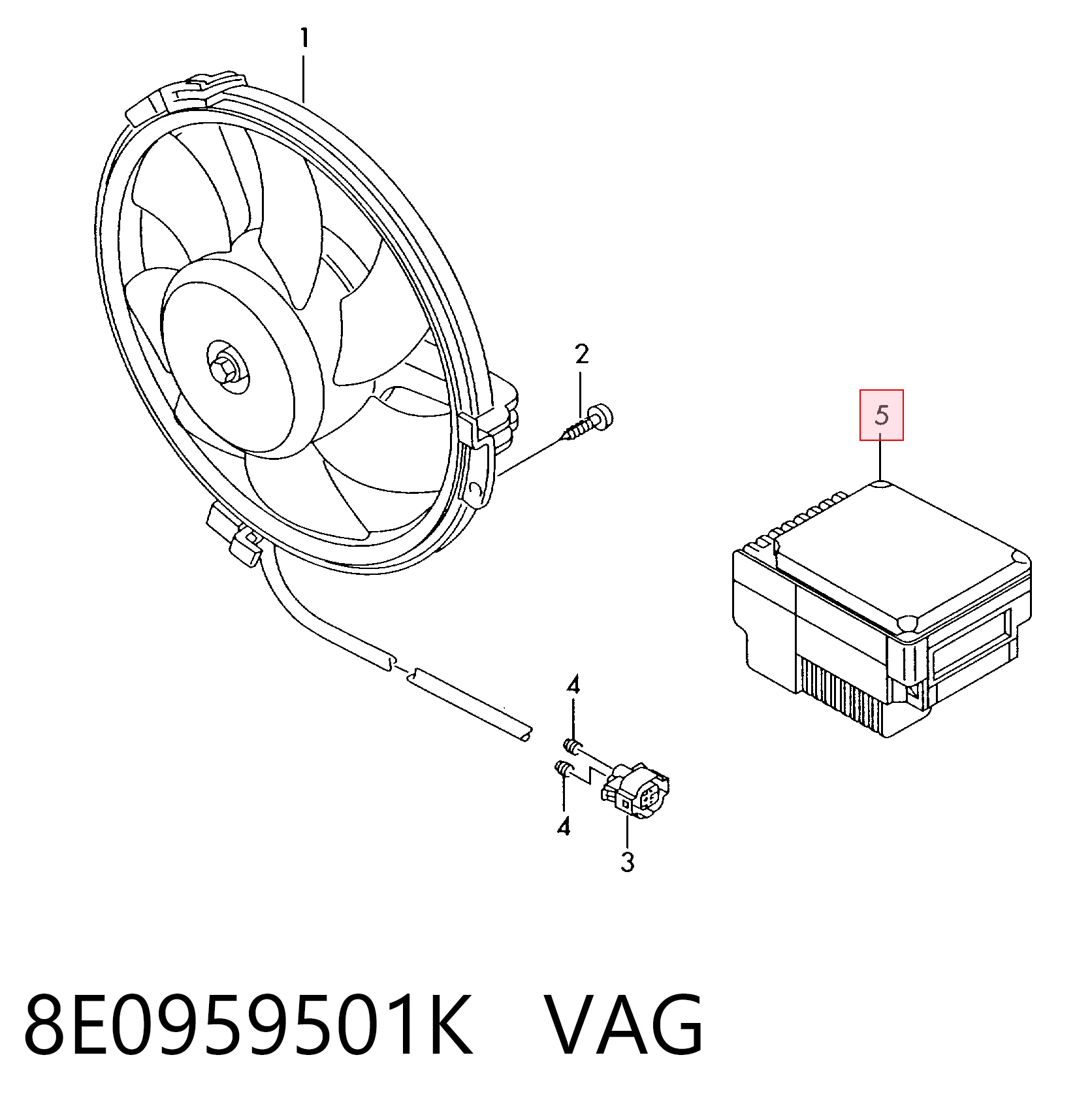 8E0959501K VAG