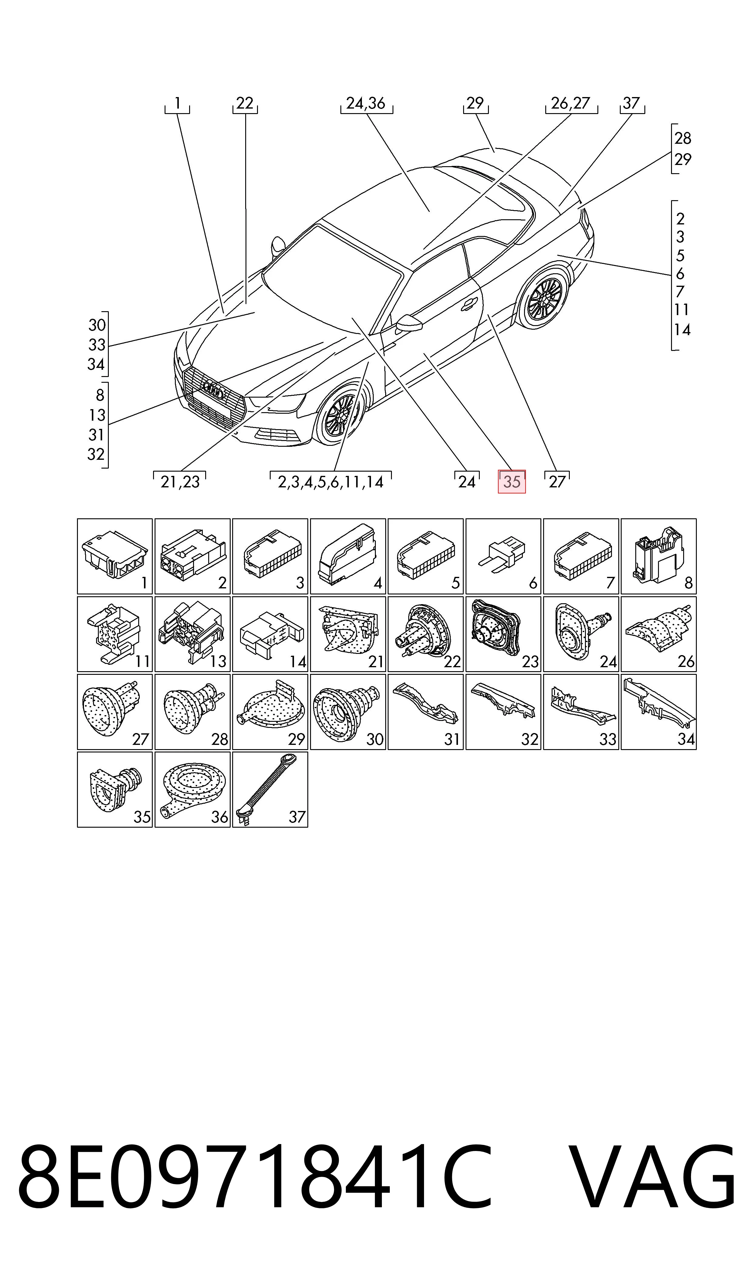 8E0971841C VAG