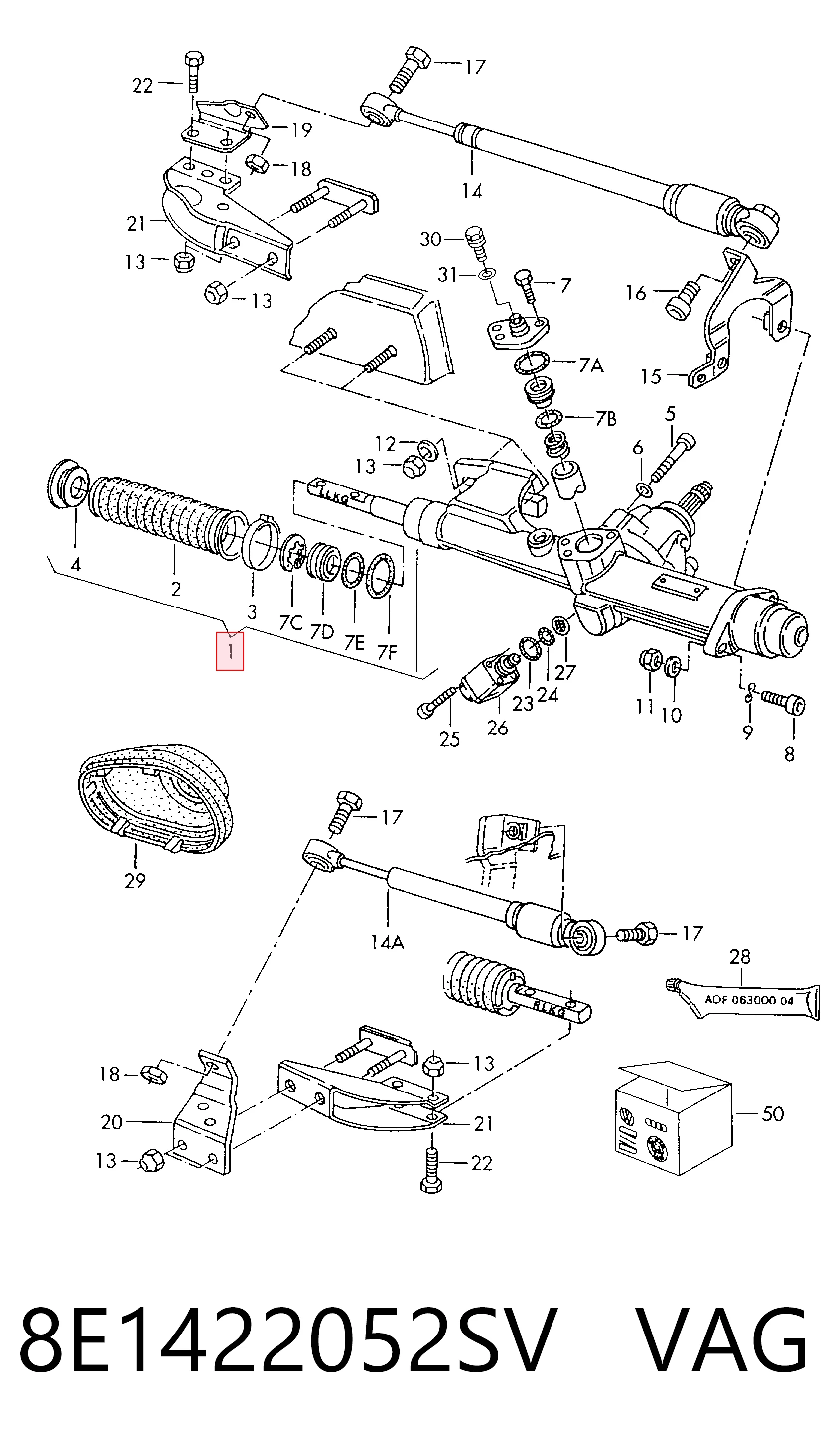 8E1422052SV VAG