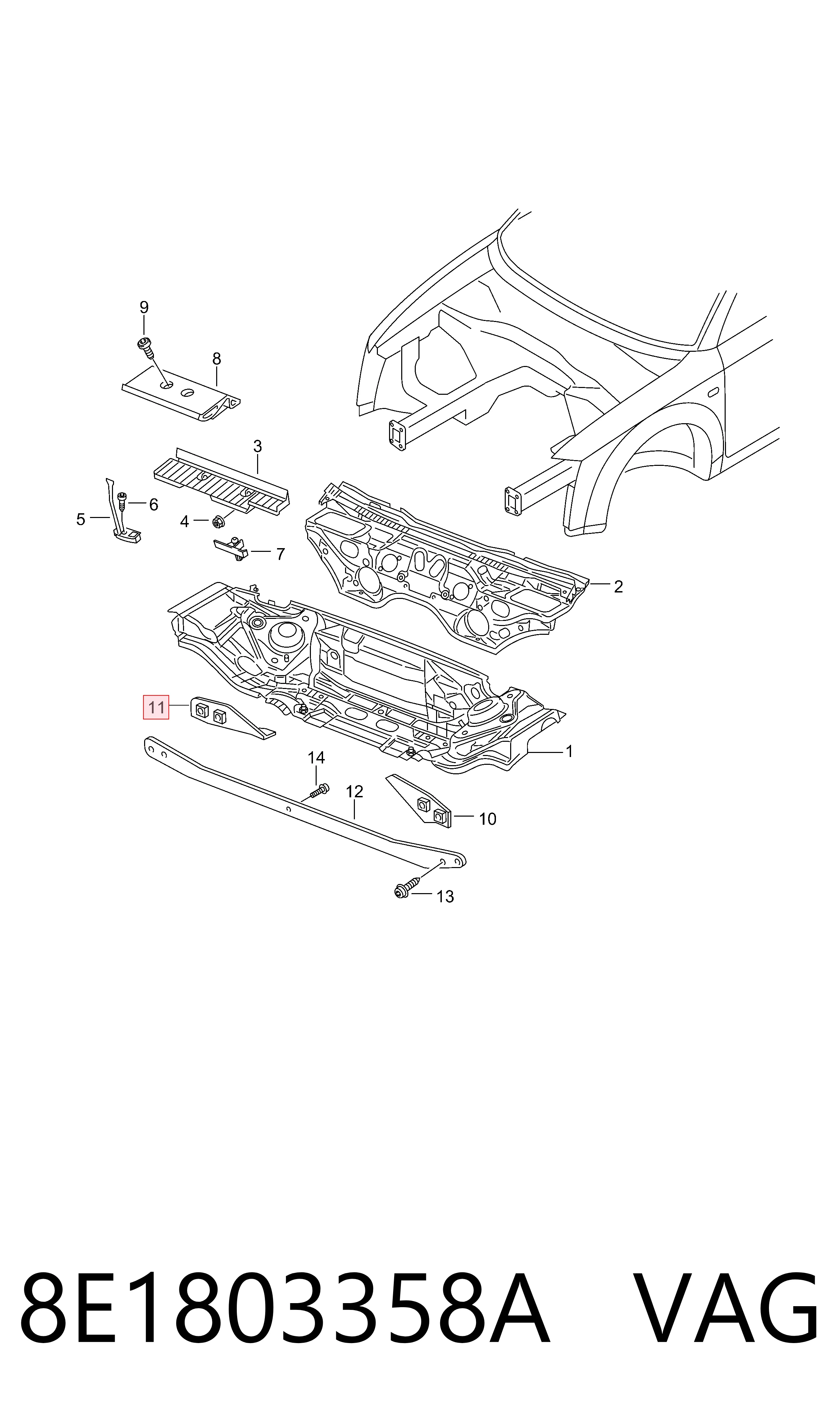 8E1803358A VAG