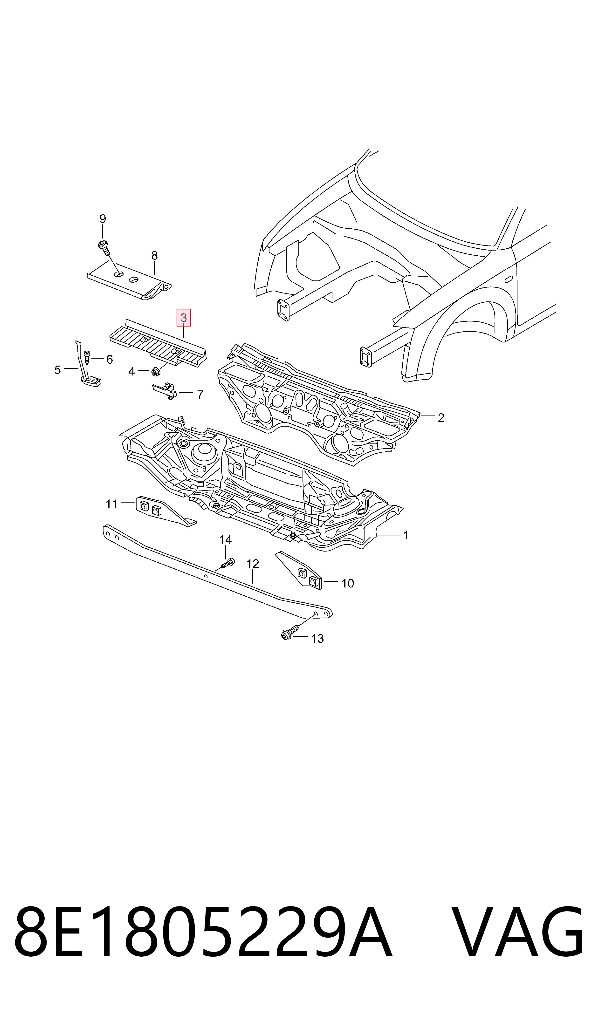 8E1805229A VAG 
