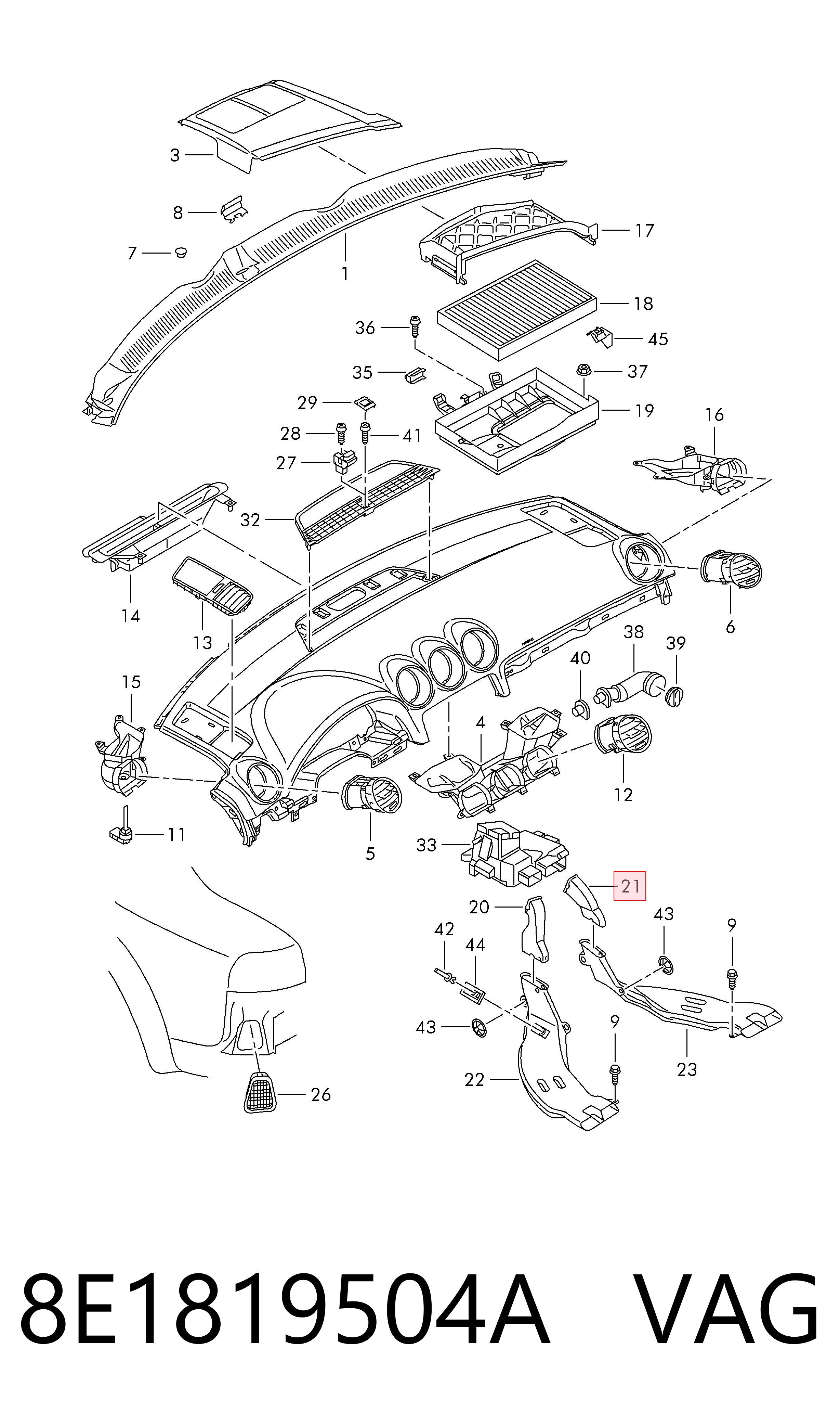 8E1819504A VAG