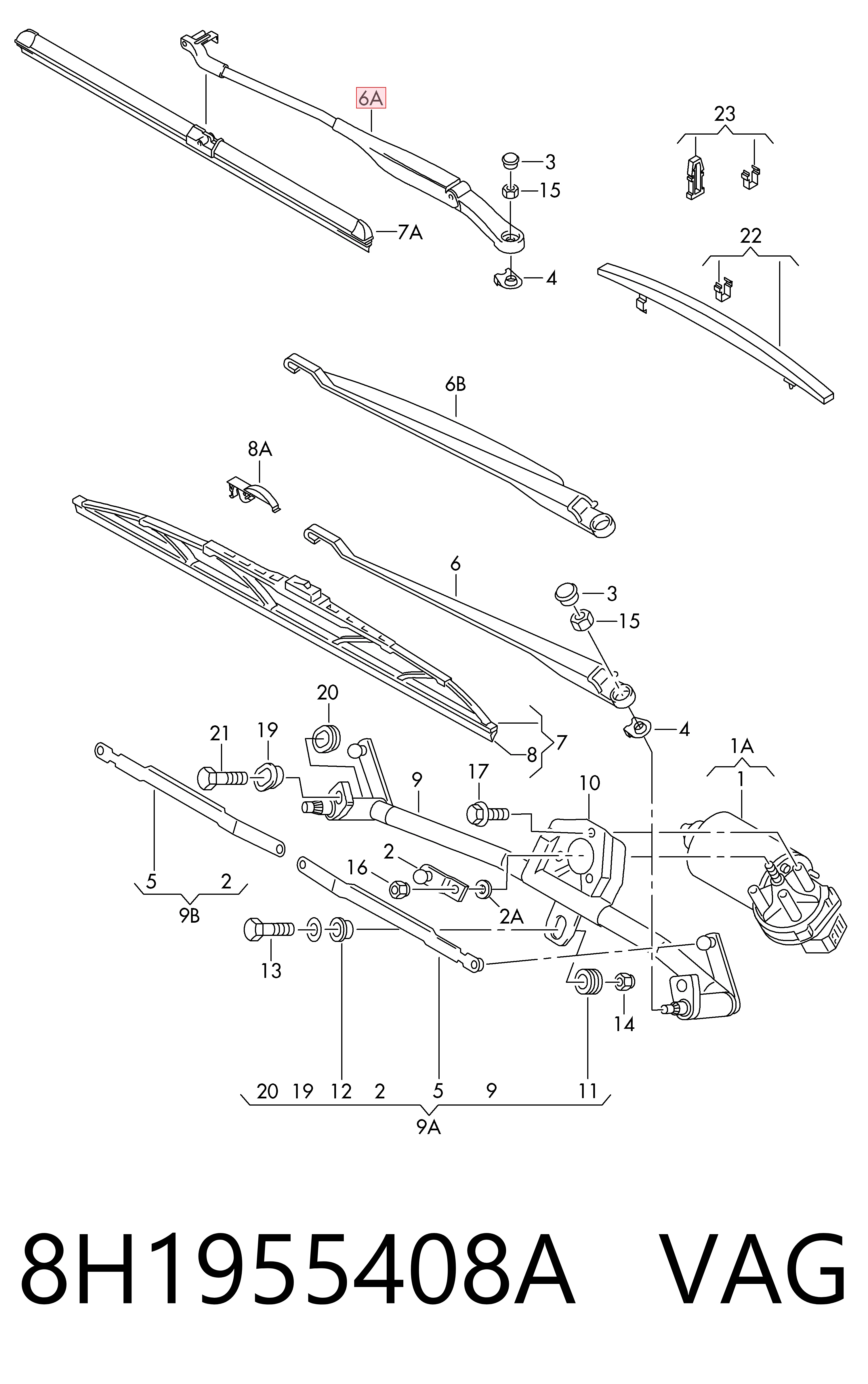 8H1955408A VAG 