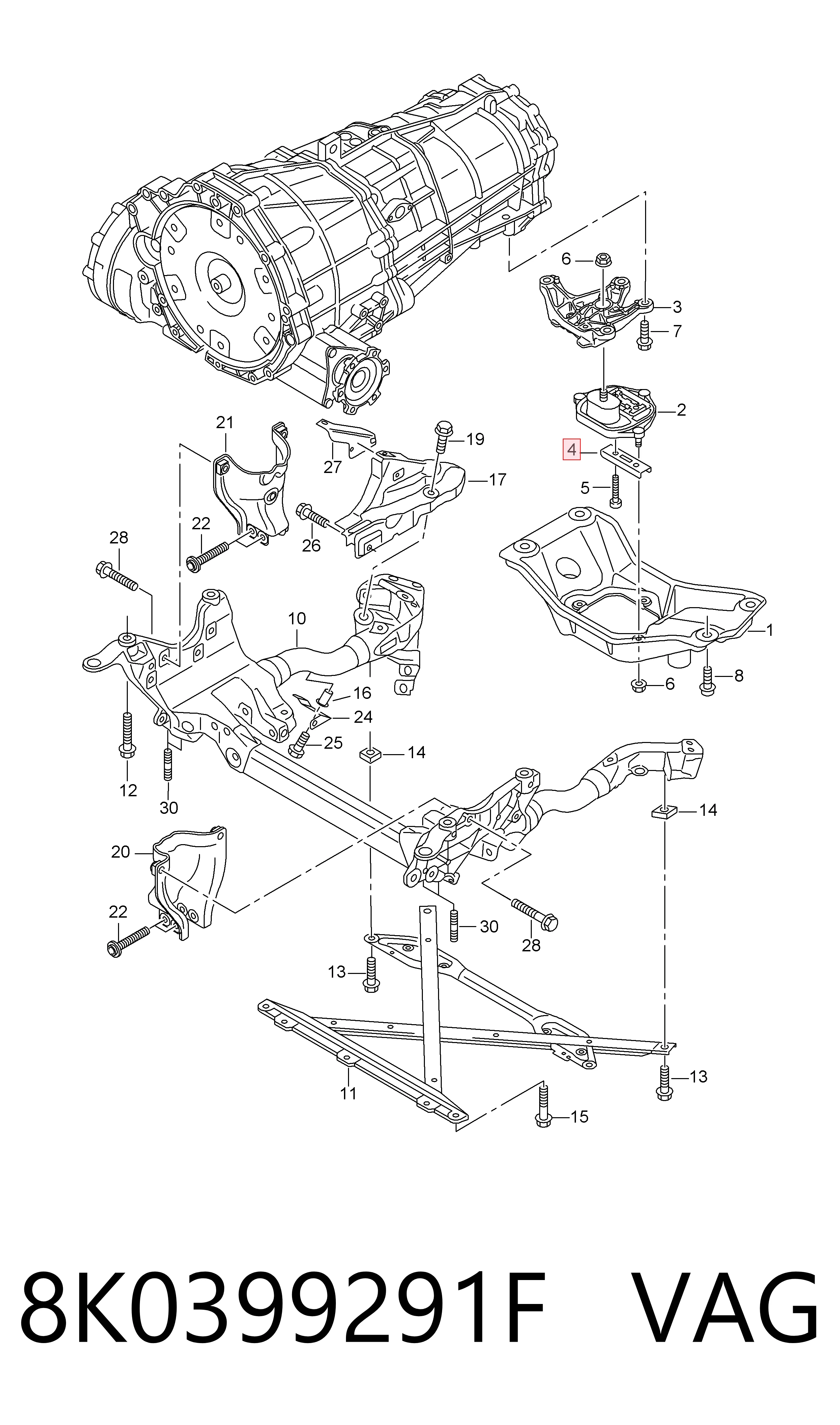 8K0399291F VAG 