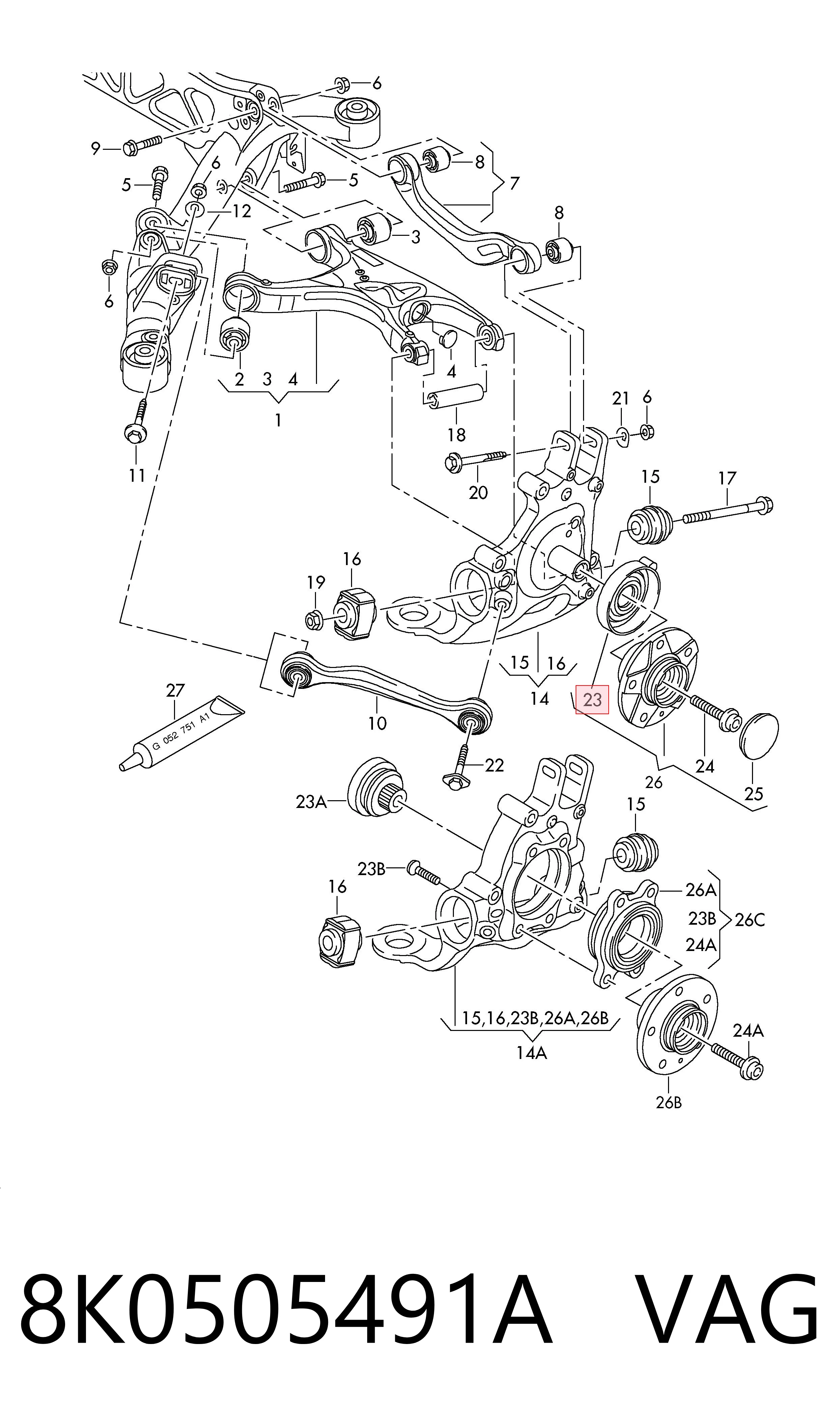 8K0505491A VAG 