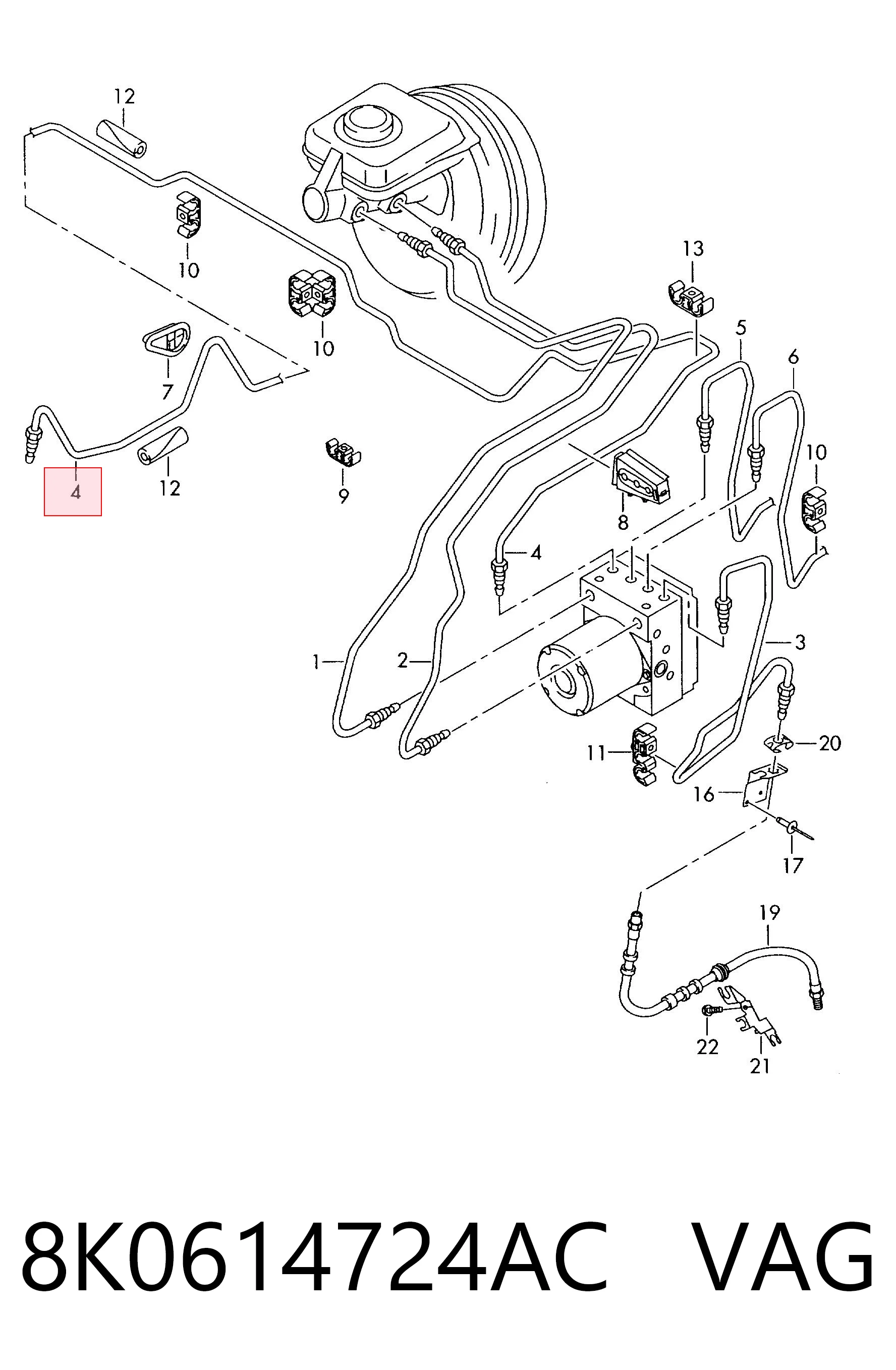 8K0614724AC VAG