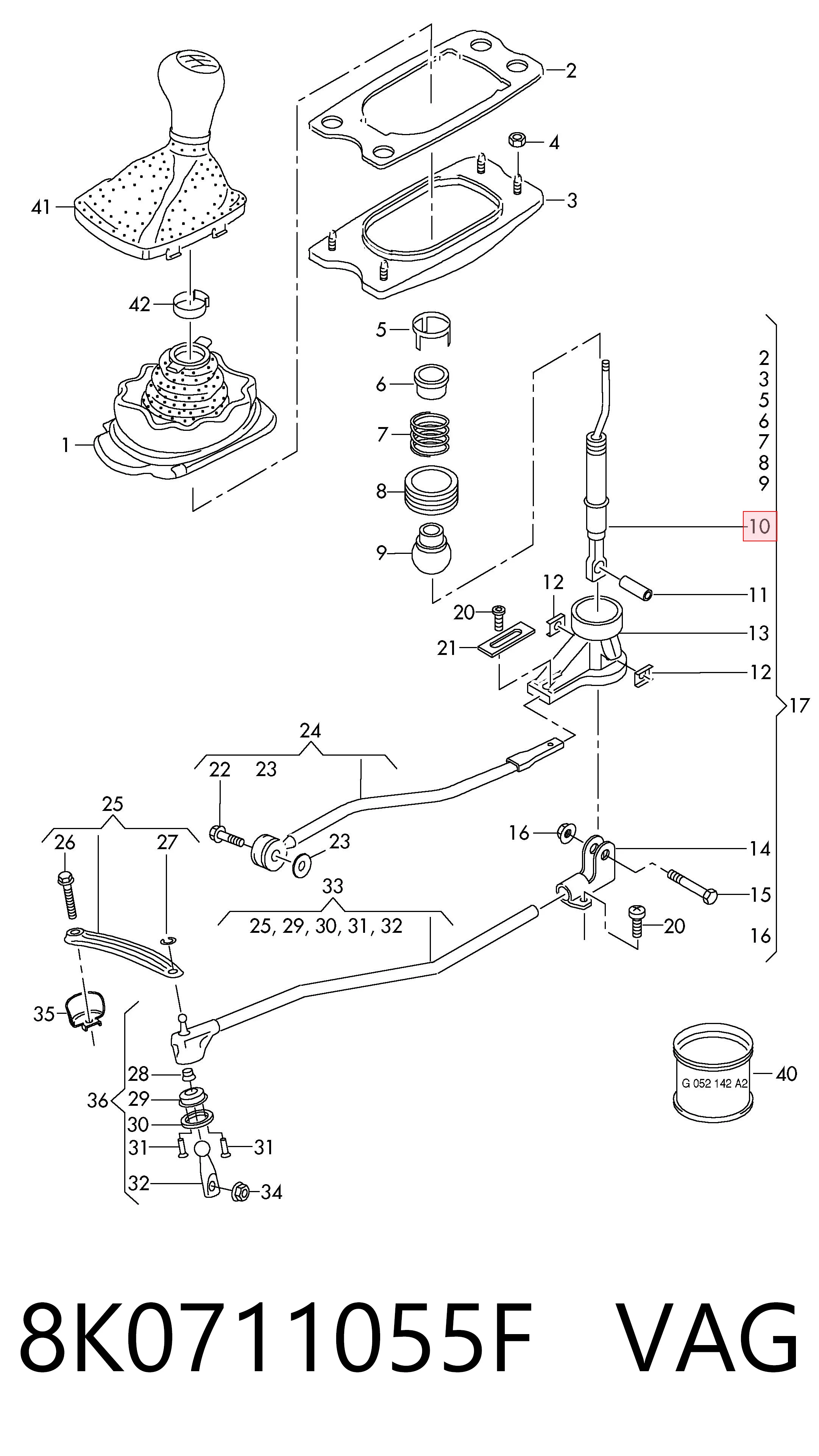 8K0711055F VAG