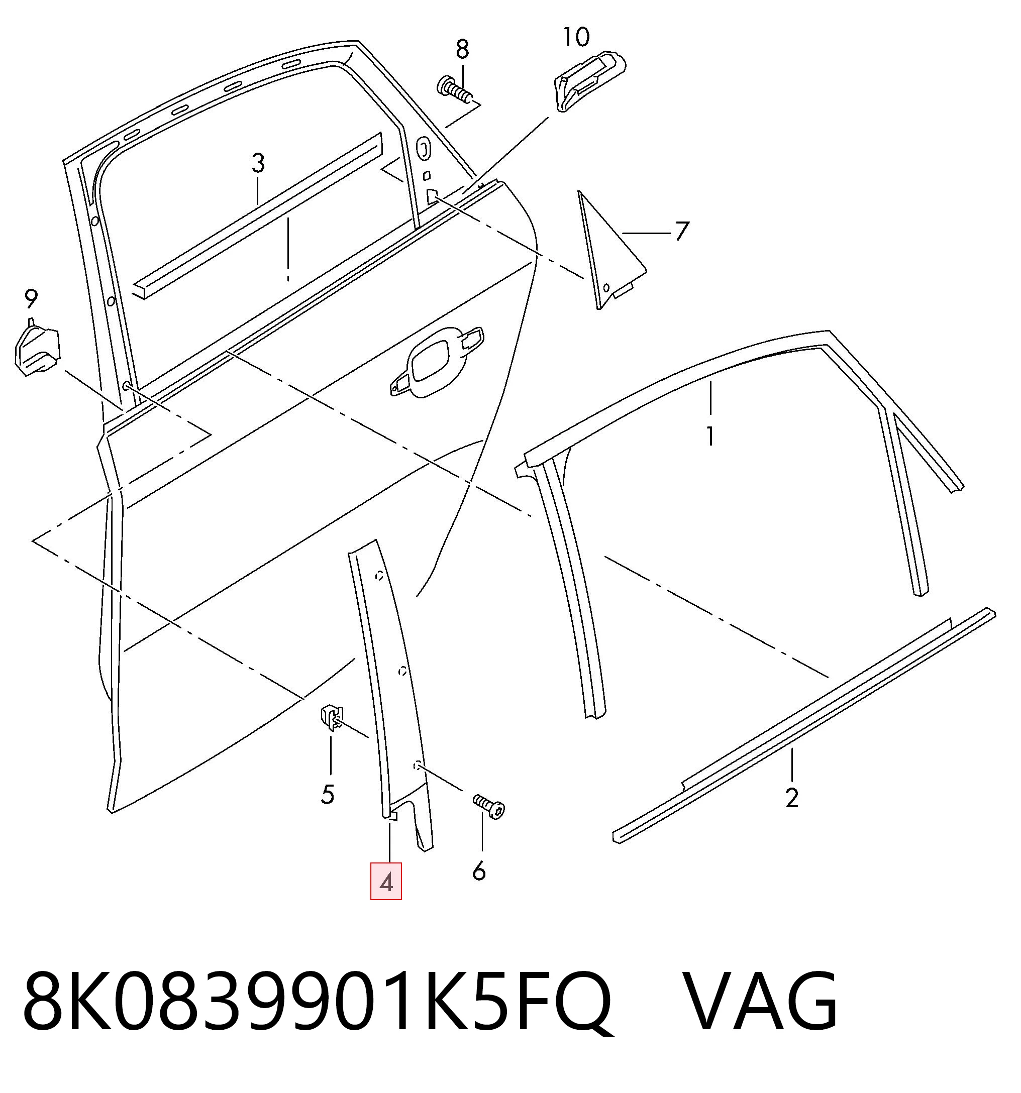 8K0839901K5FQ VAG 