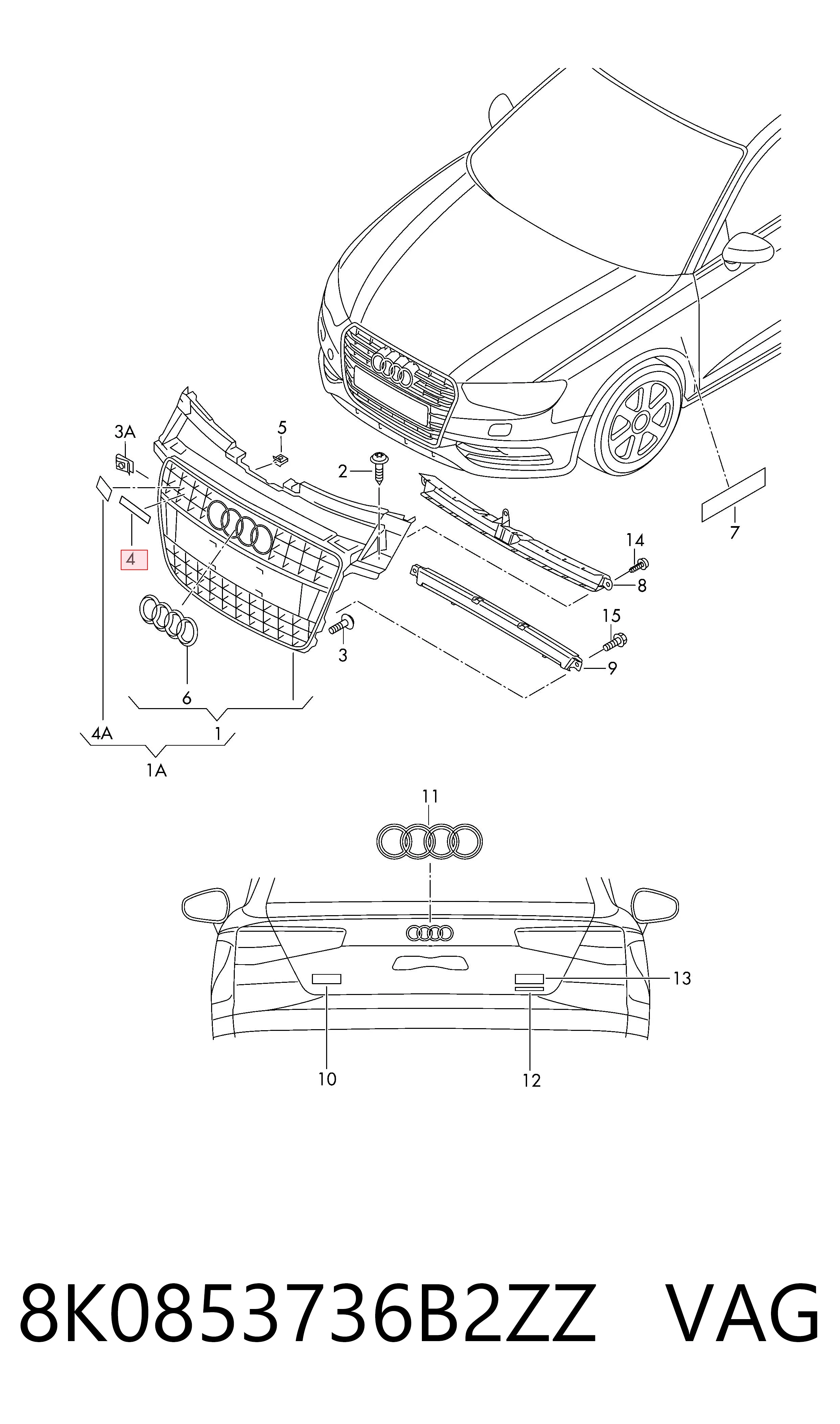  VAG 8K0853736B2ZZ preço, a partir de 21,92 USD