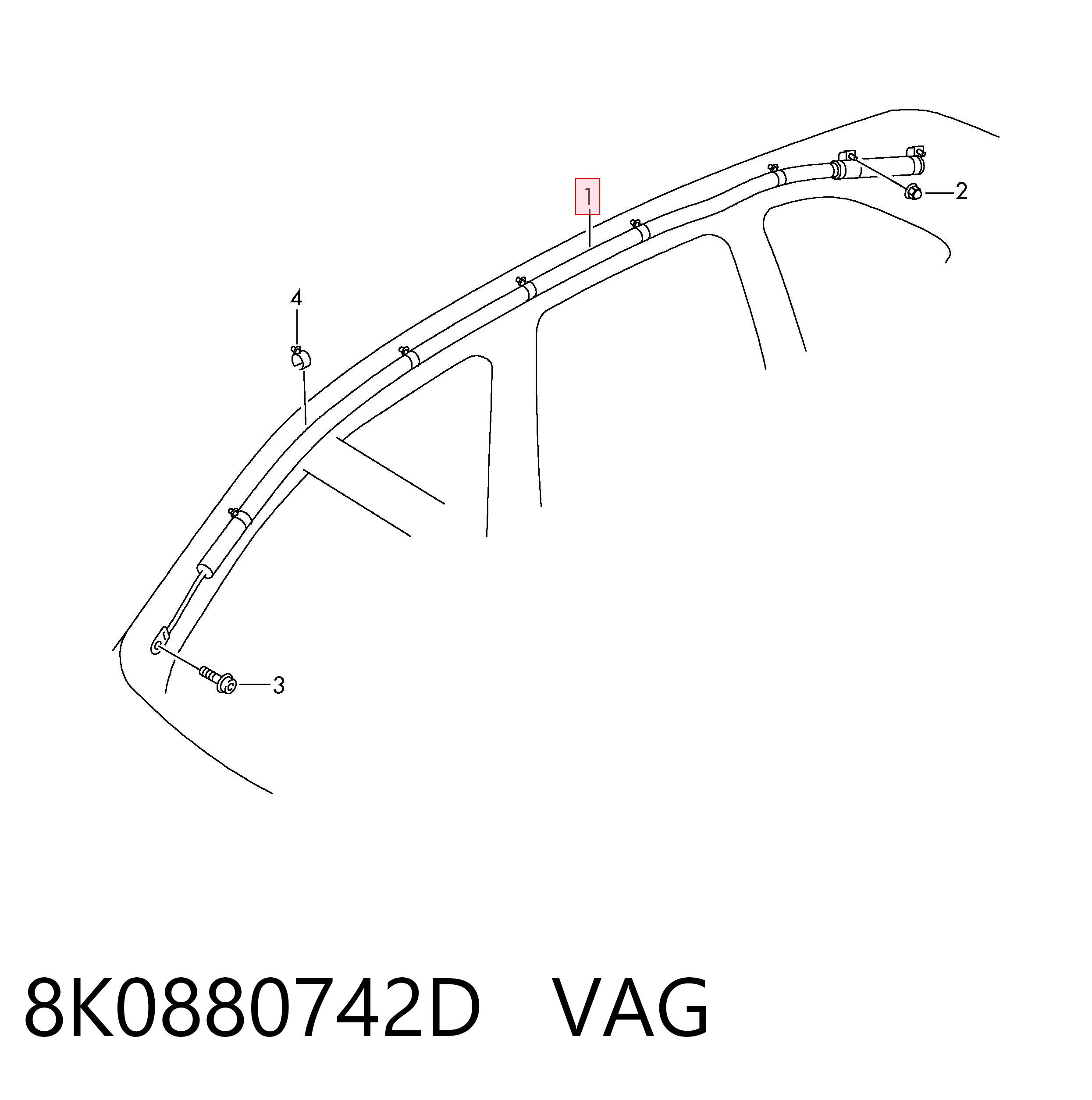 8K0880742D VAG