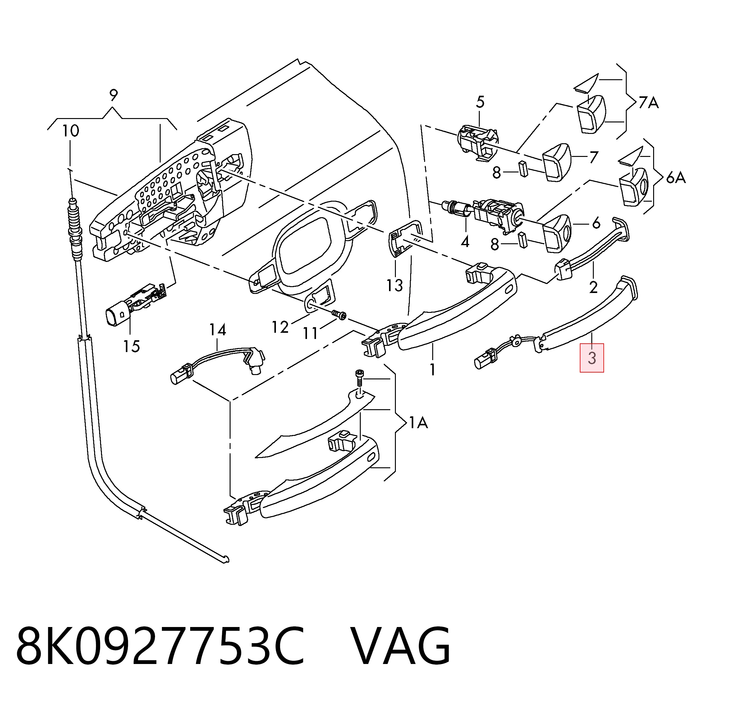 8K0927753C VAG