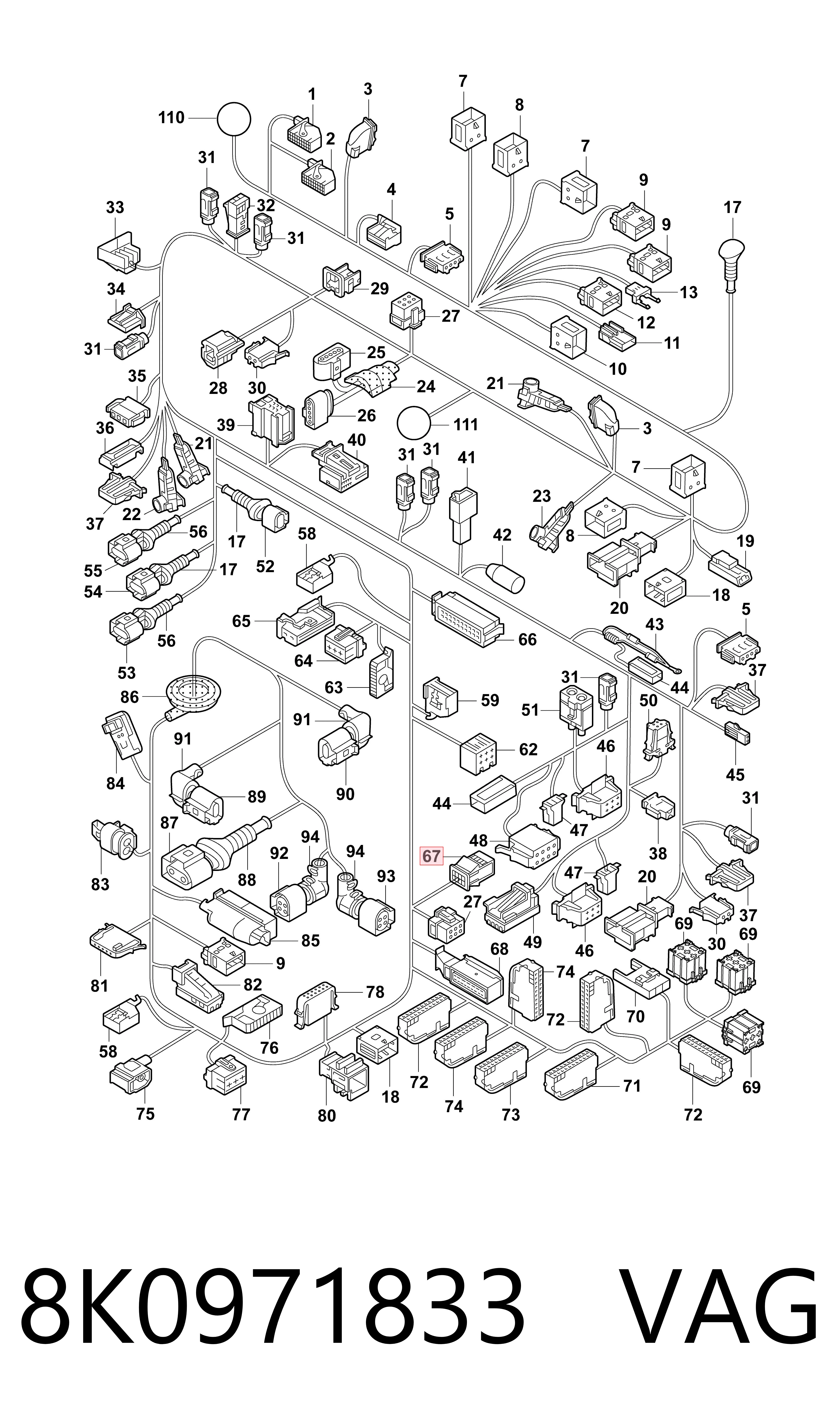 8K0971833 VAG 