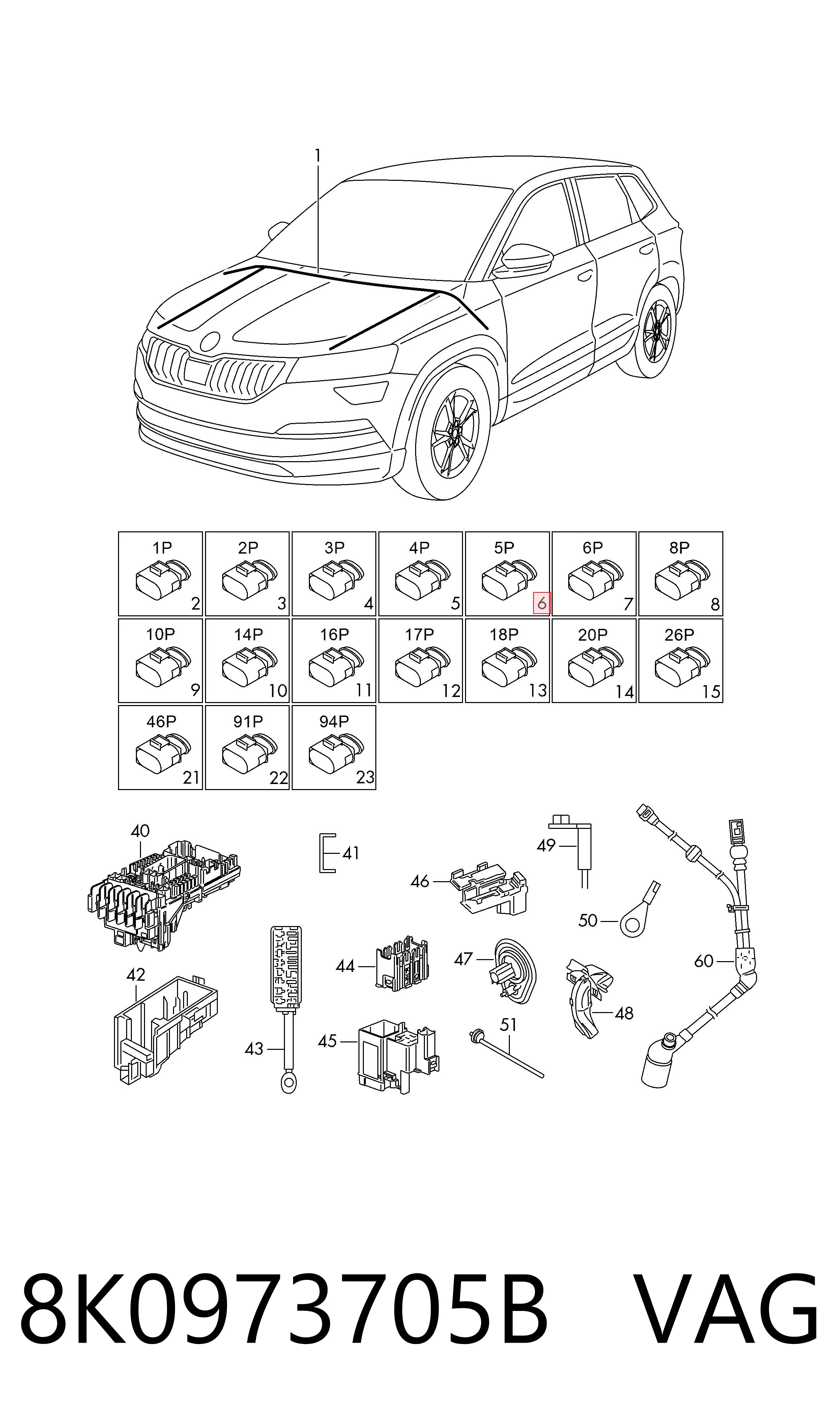8K0973705B VAG 