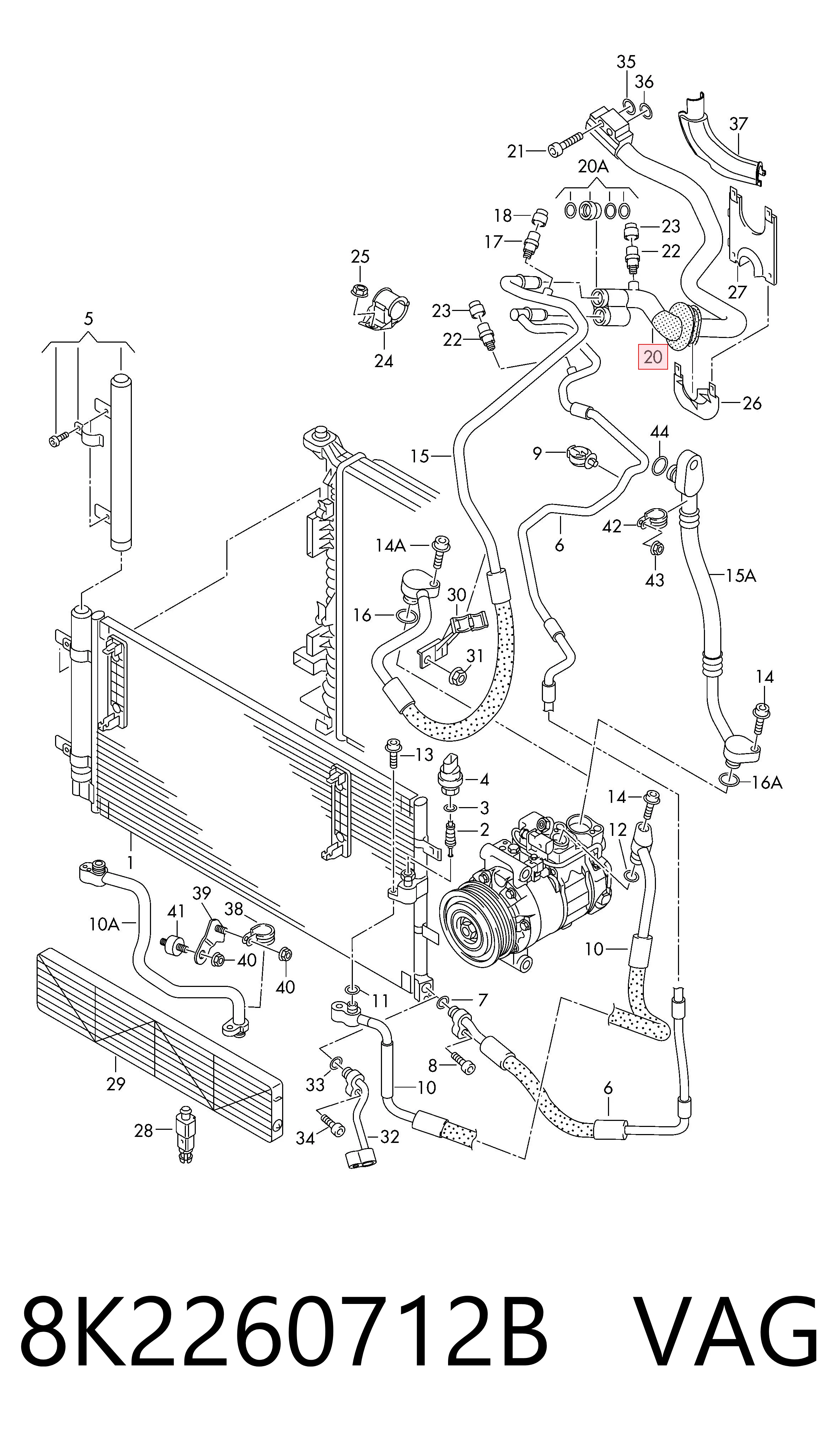 8K2260712B VAG