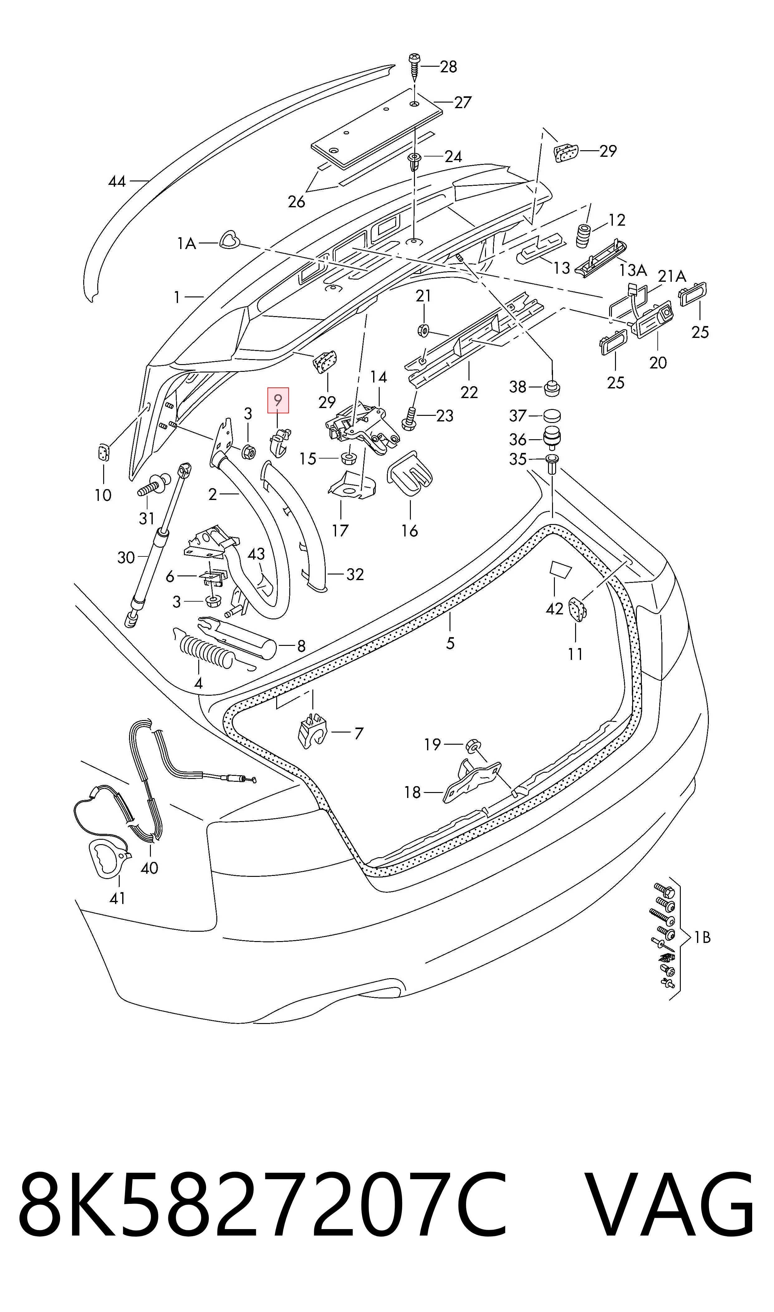 8K5827207C VAG 