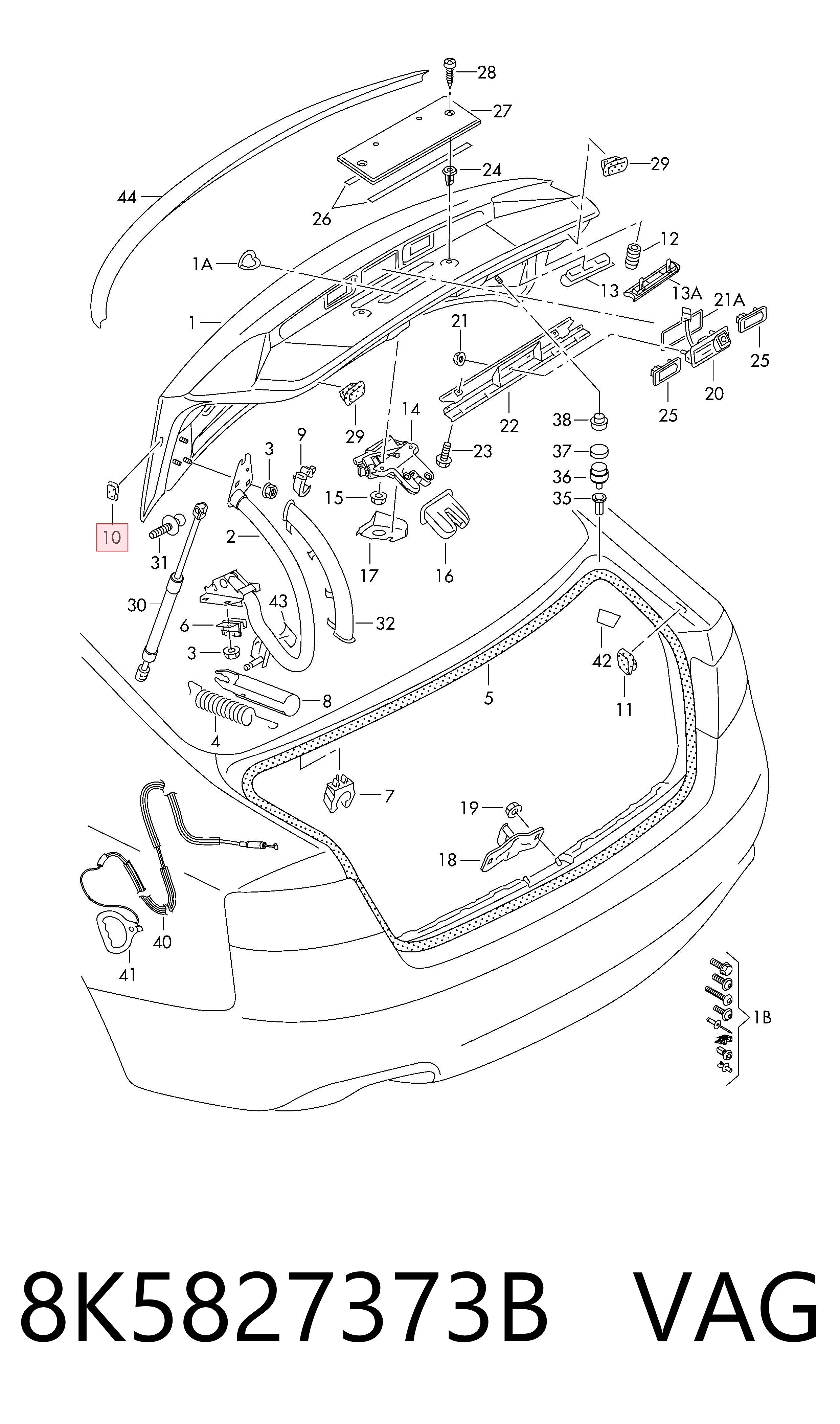 8K5827373B VAG 