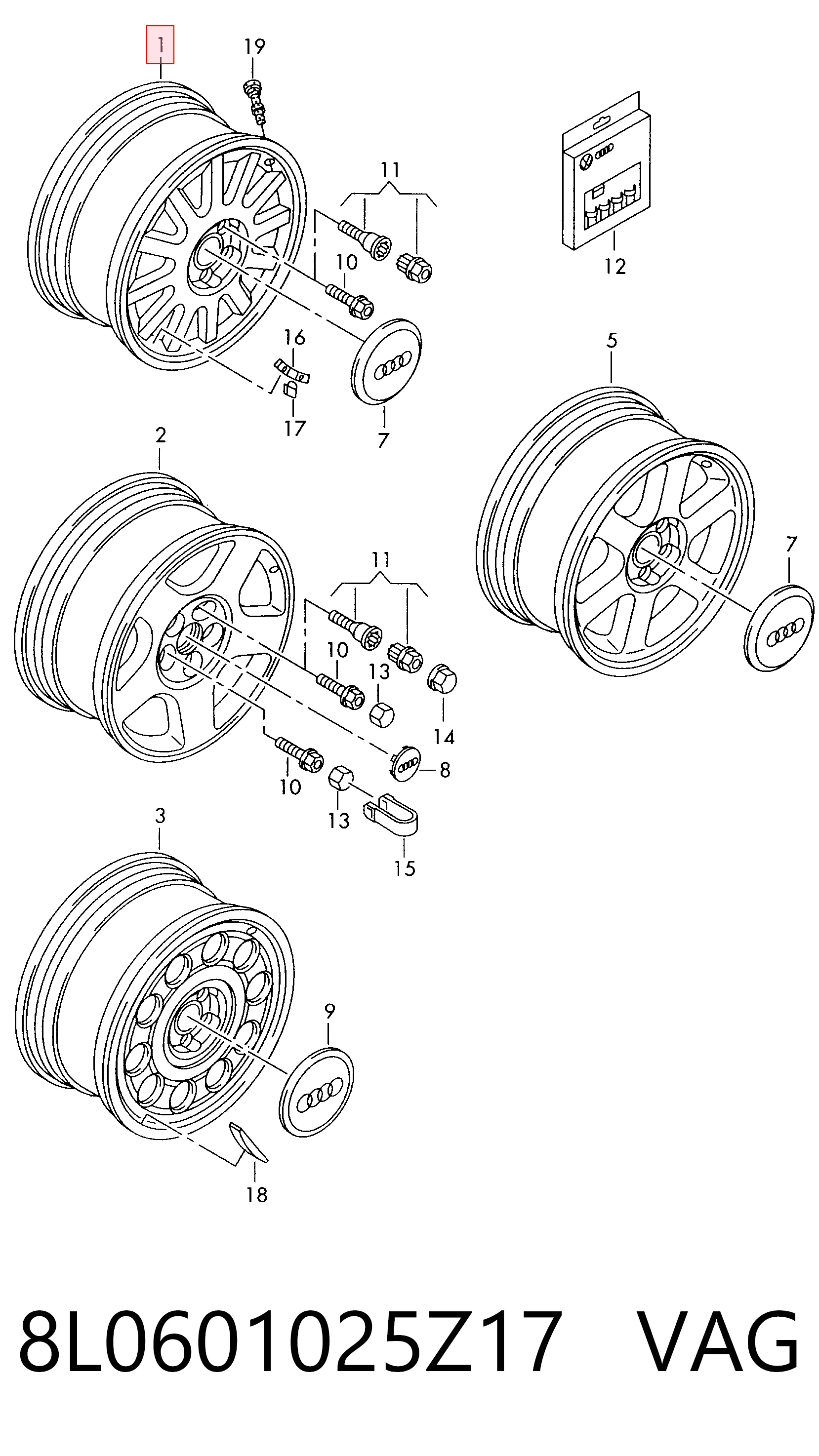 8L0601025Z17 VAG